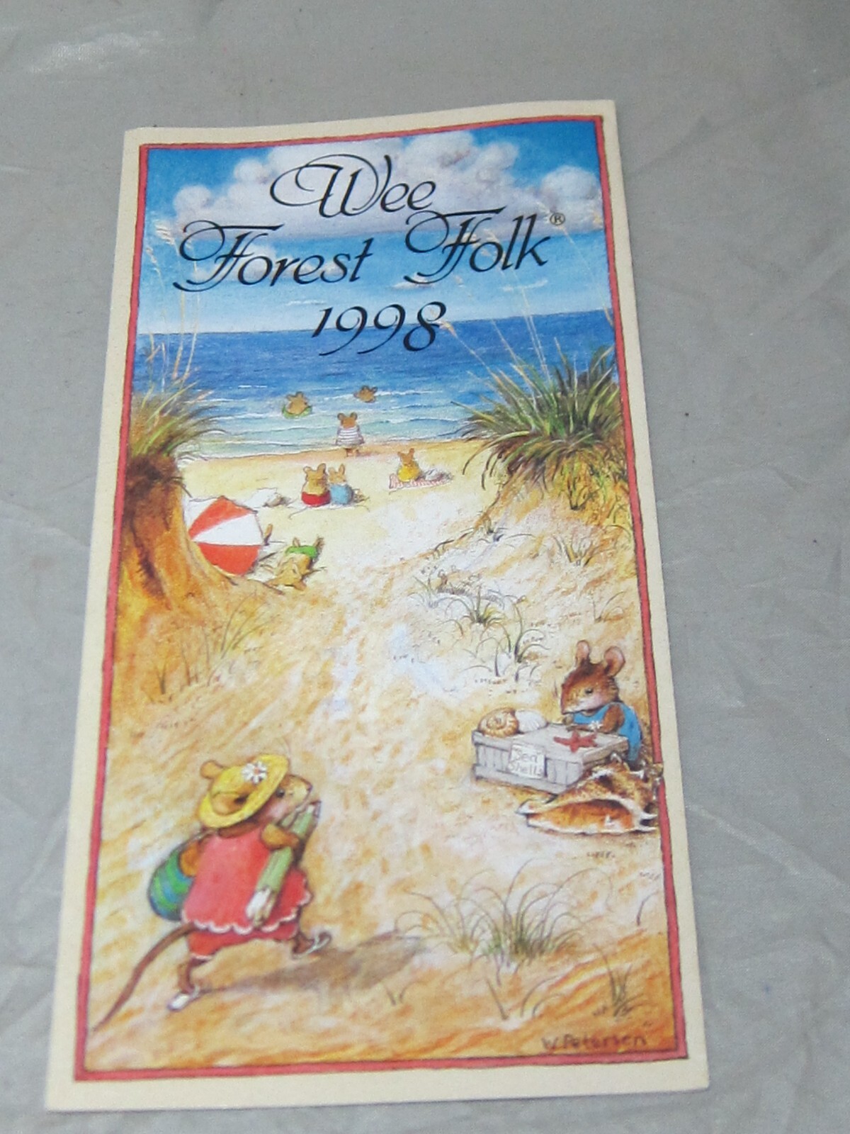 Wee Forest Folk WFF Brochure Catalog Pamphlet Price List 1998 Mice Figurines
