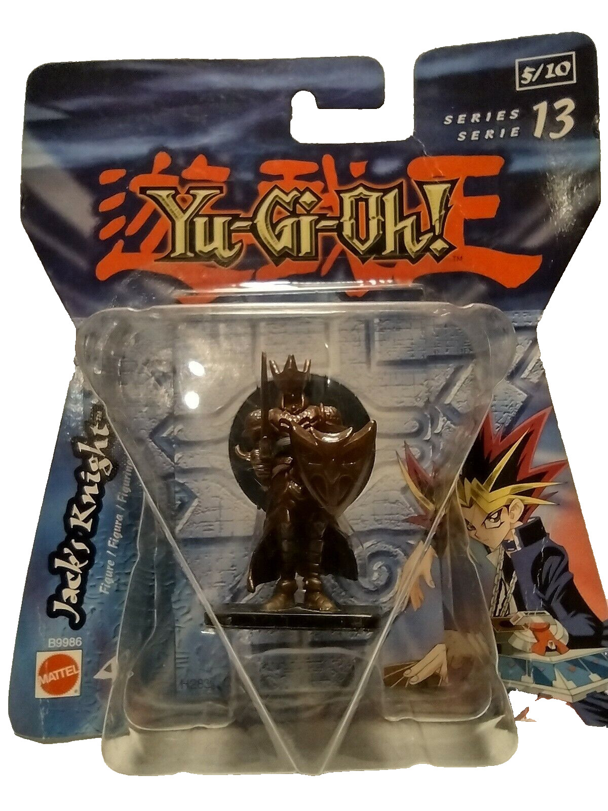 2004 Yu-Gi-Oh Jack's Knight Figure With Holo Tile New Factory-Sealed series 13