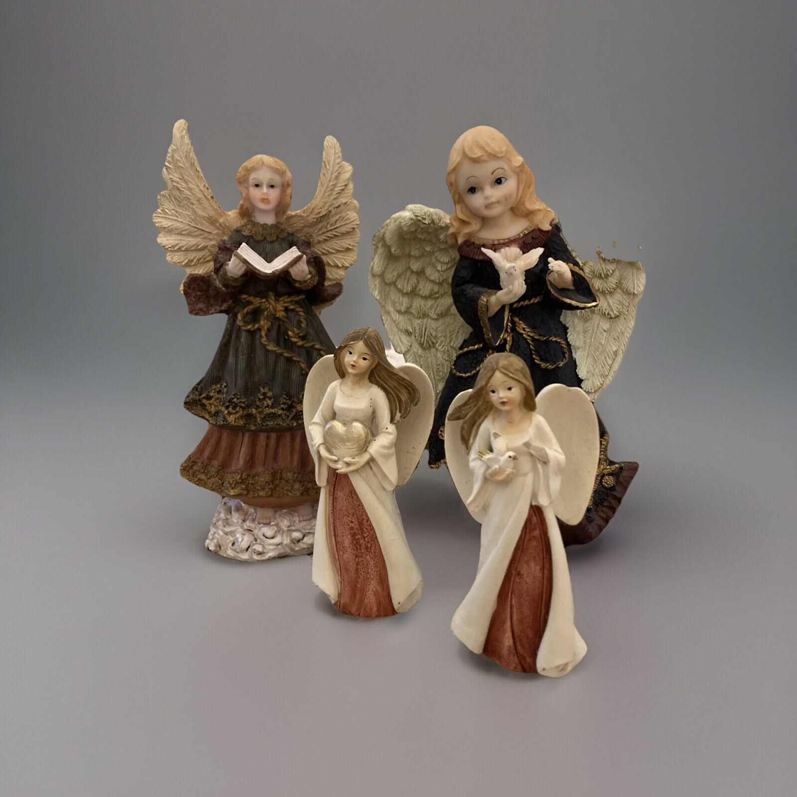 Vintage Mixed Lot of 4 Angel Figurines