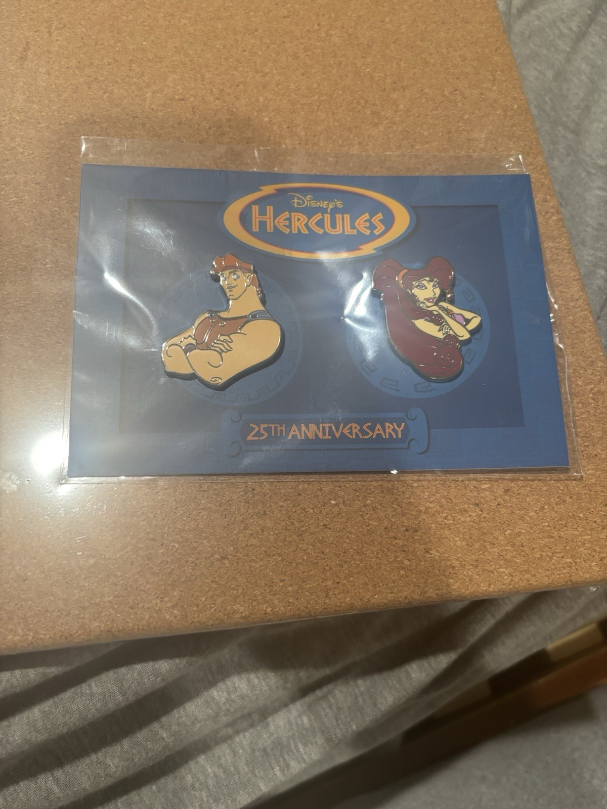 Hercules 25th Anniversary Disney Movie Insider Exclusive Pin Set Megara DMI