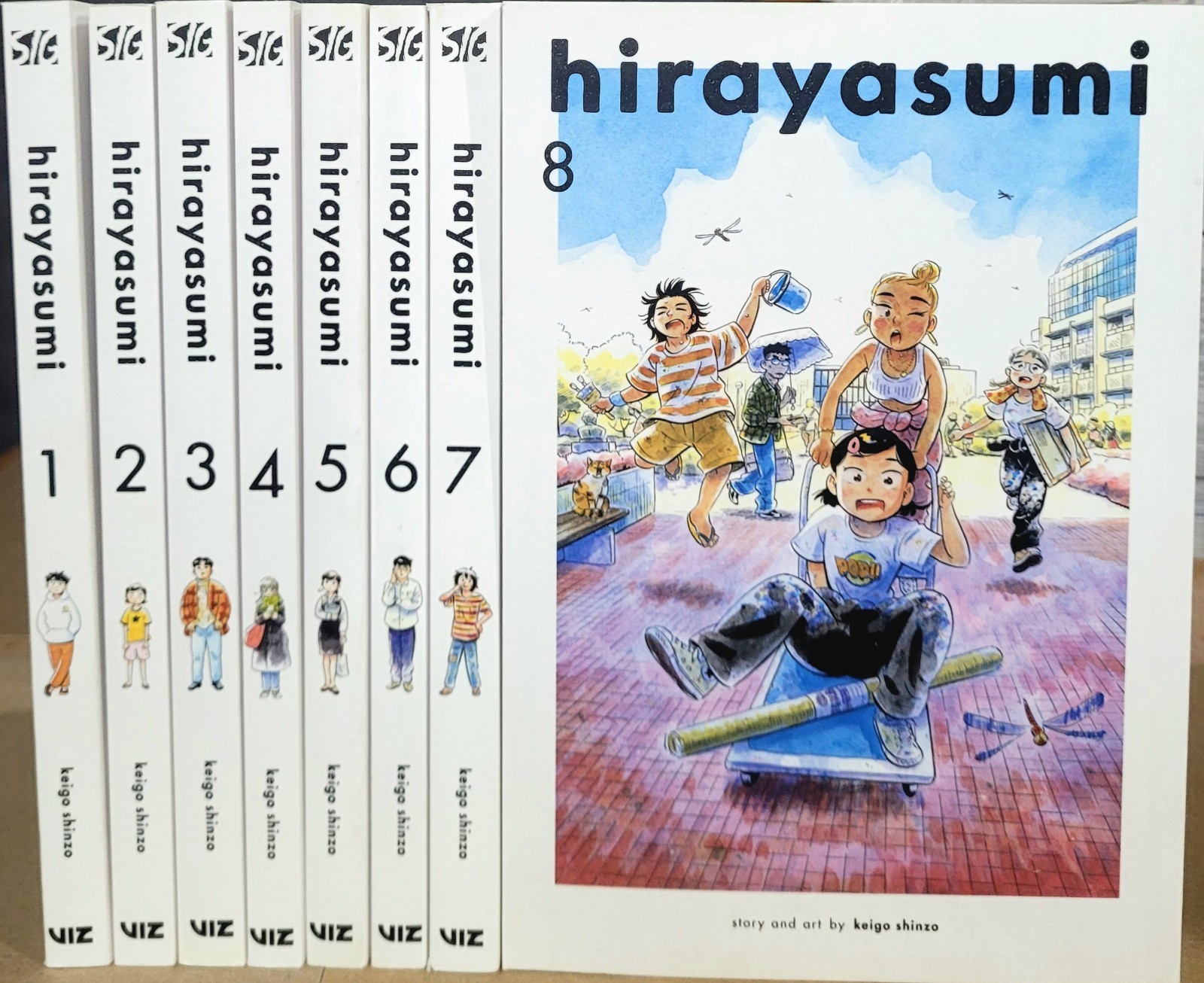 Hirayasumi Manga volumes 1-9 English Graphic Novel Brand New Viz Media 