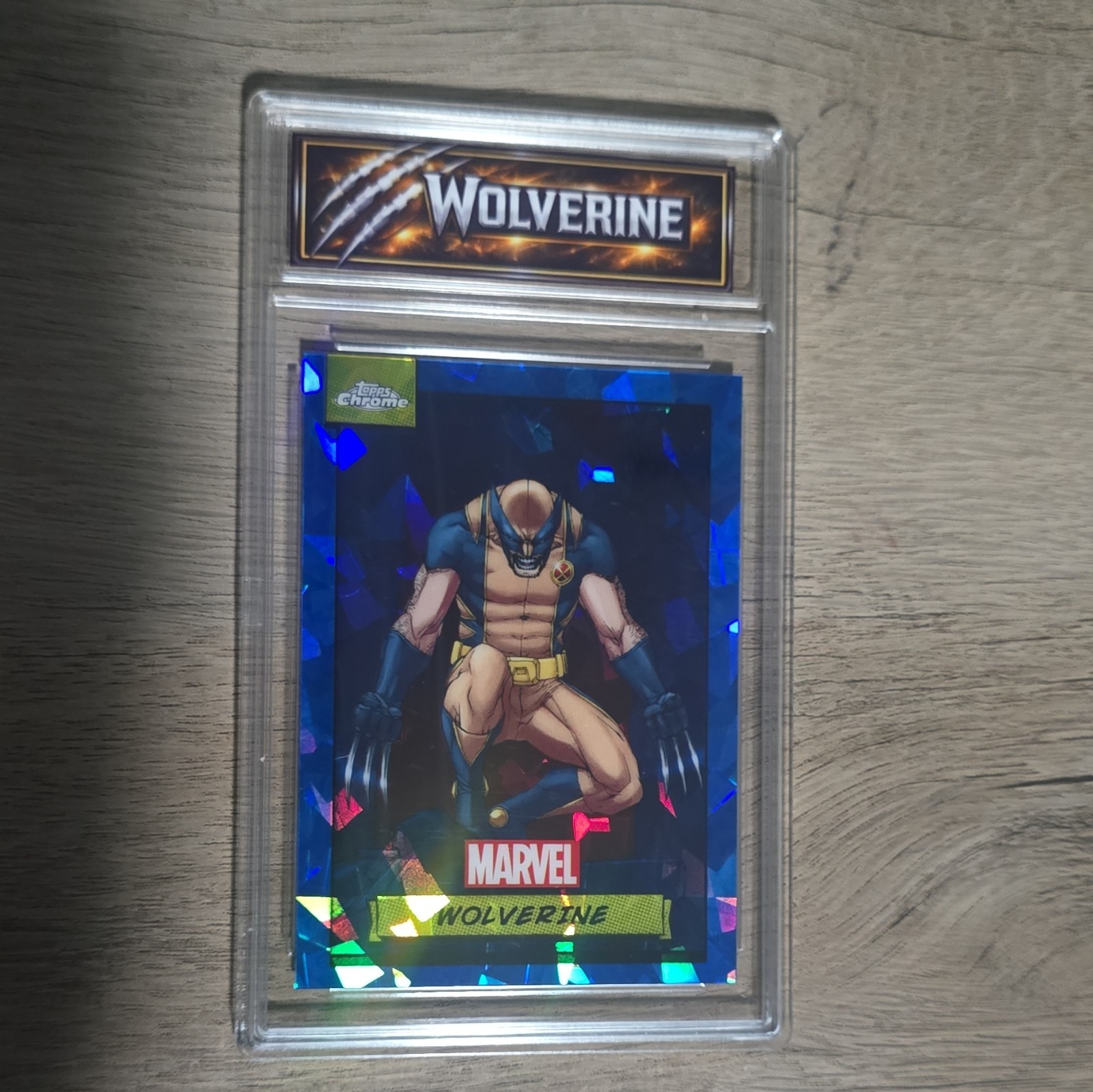 2024 Topps Chrome Sappire Marvel Wolverine 