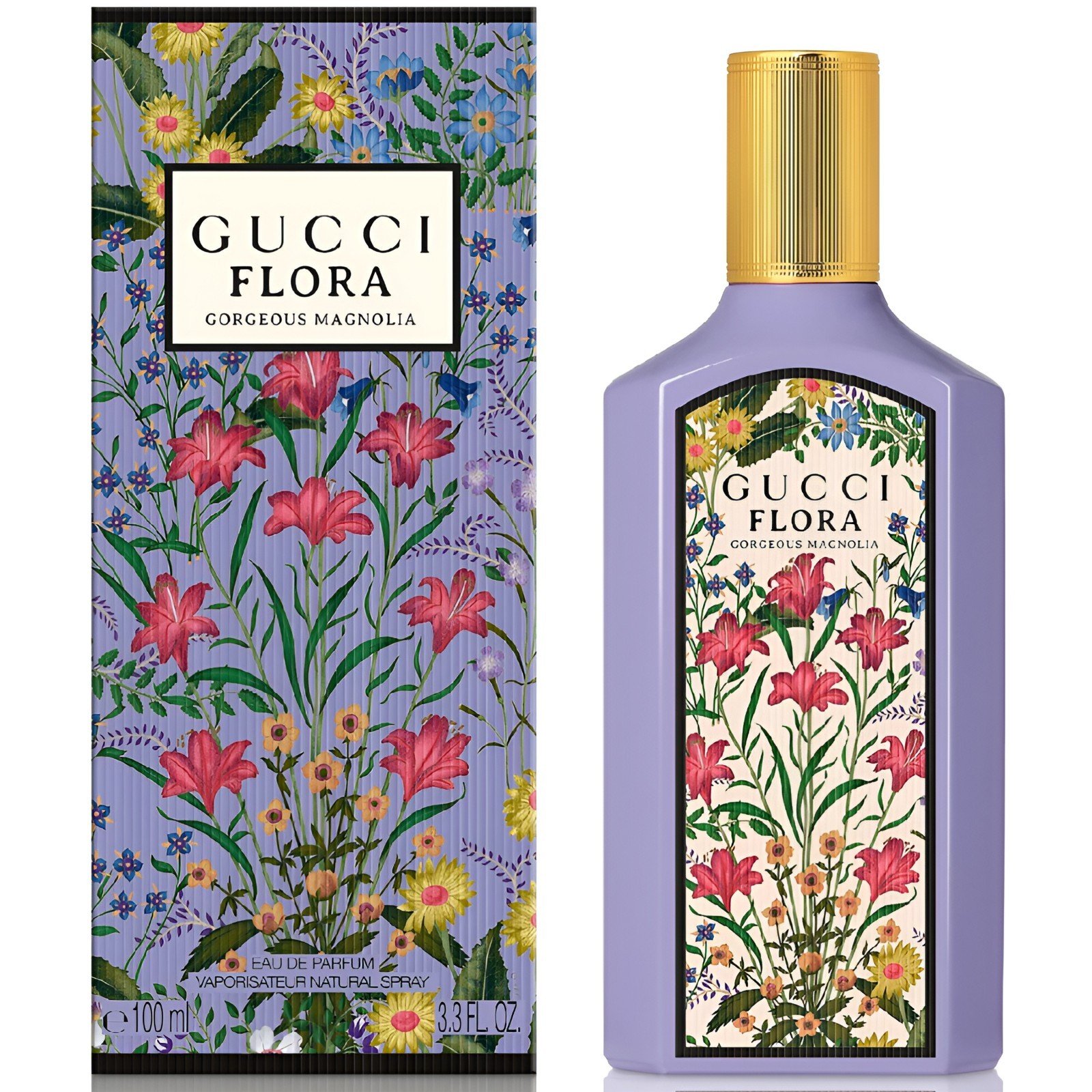 New Flora Gorgeous Magnolia Eau de Parfum 3.3 oz /100 ml Incense Spray for Wome