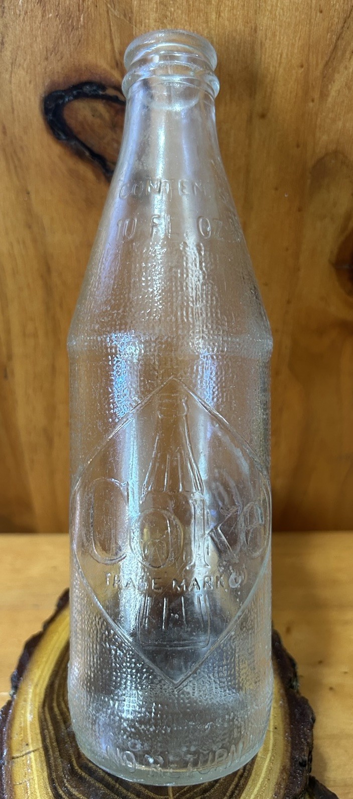 Vintage 1960s Coca-Cola- Coke Diamond Label Bottle No Deposit No Return Coke