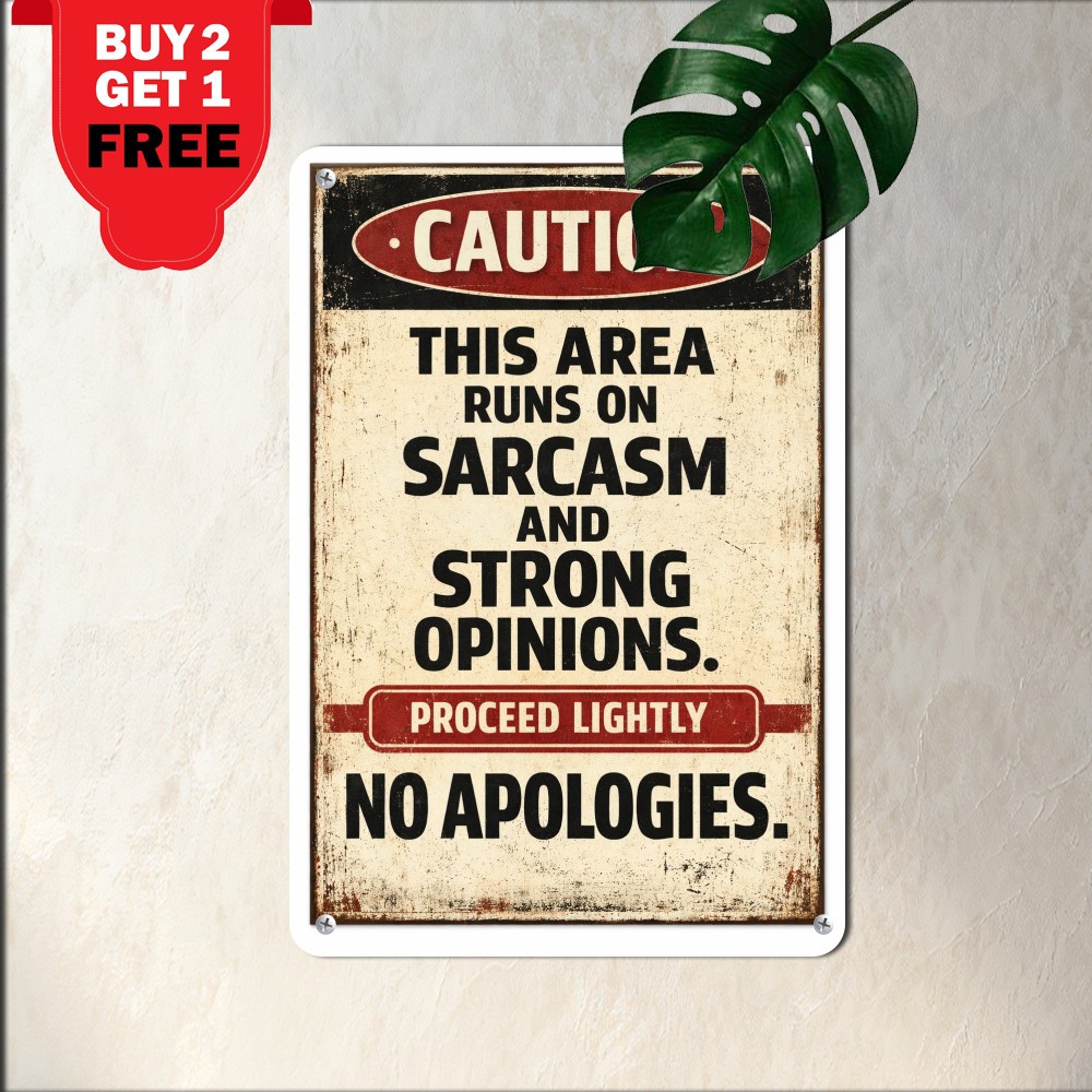 Funny Man Cave Bar Metal Tin Sign Vintage Garage Decor 8x12
