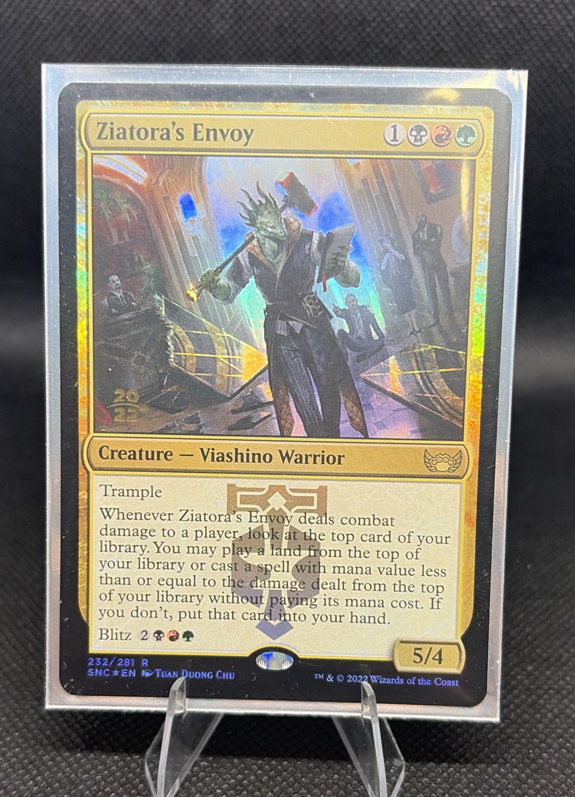Ziatora's Envoy Streets of New Capenna Foil