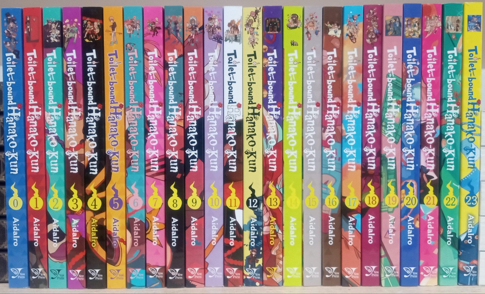 Toilet-Bound Hanako-Kun Manga Set Vol. 0-24 English (25 Books) *Comes in Box Set