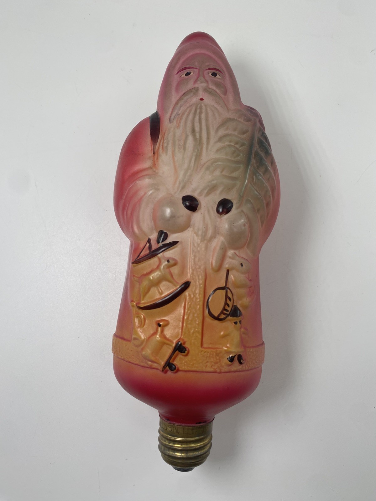 Belsnickel Santa Clause Vintage Light Bulb. Not lighting. 