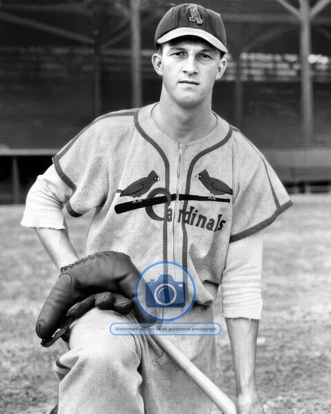 STAN MUSIAL ST. LOUIS CARDINALS BASEBALL PLAYER HOF 1969 8X10 PHOTO