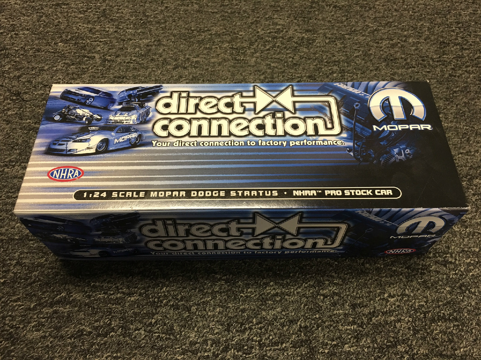NIB Mopar/Direct Connection Dodge Stratus NHRA Pro Stock Die-Cast Car 1/24 Scale