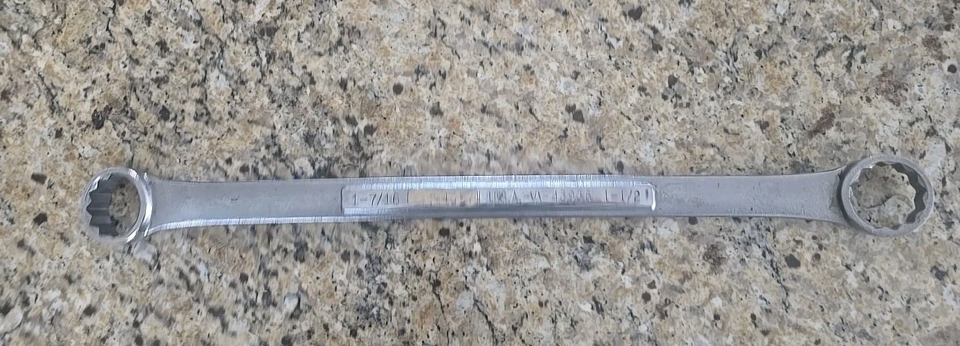 Craftsman USA 1-7/16 x 1-1/2 Double Box End Wrench -V- 43936