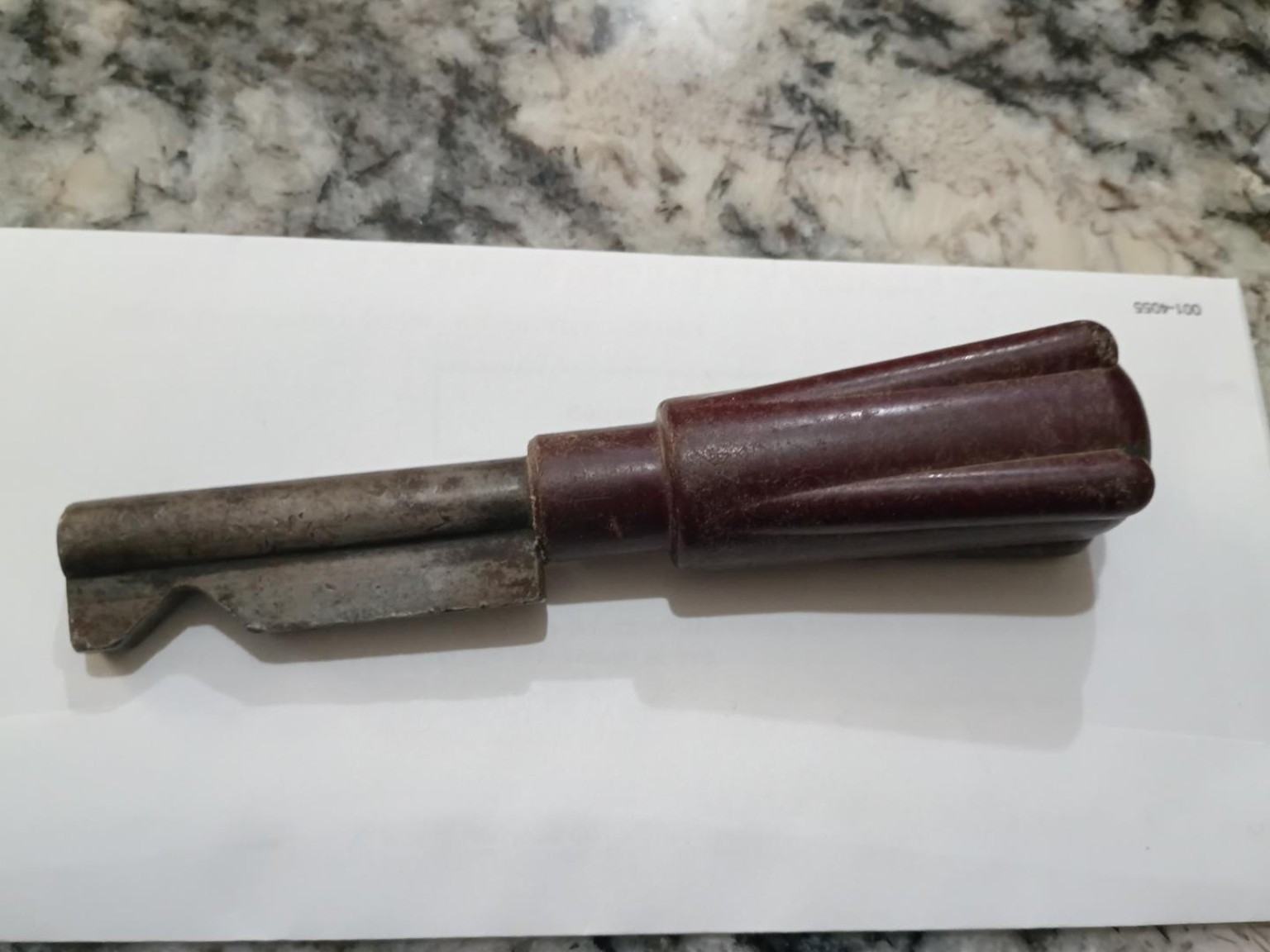 Vintage Locomotive Train Engine Reverser with Bakelite Handle