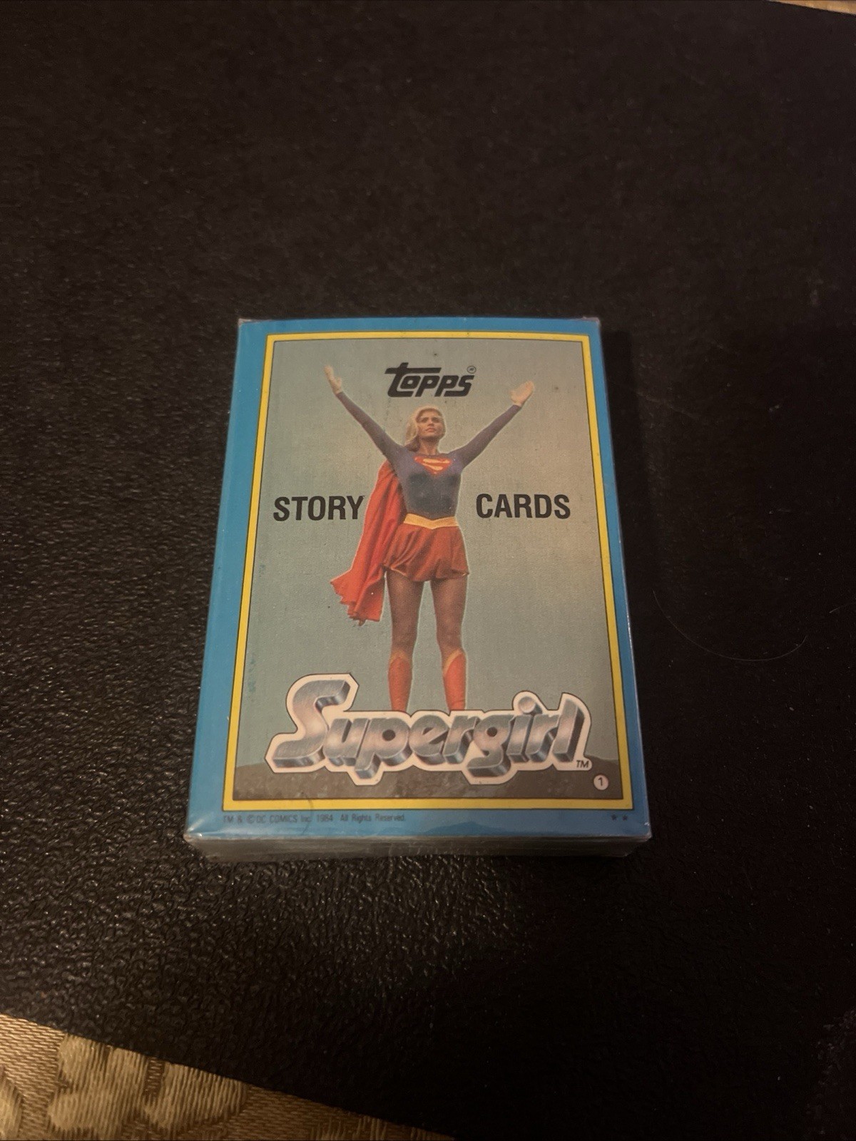 Vintage 1984 Topps SUPERGIRL Complete Set (44) 💎 With Stickers