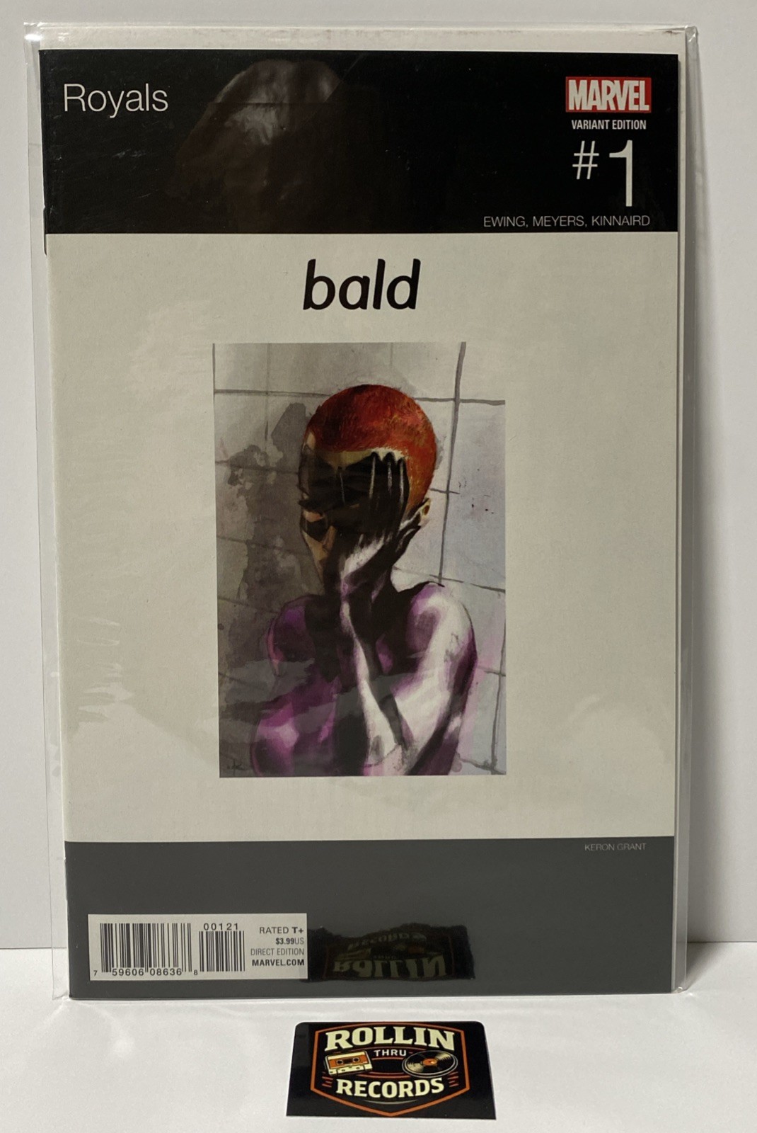 Royals #1 Frank Ocean Blonde Hip Hop Variant Keron Grant Marvel 2017 NM