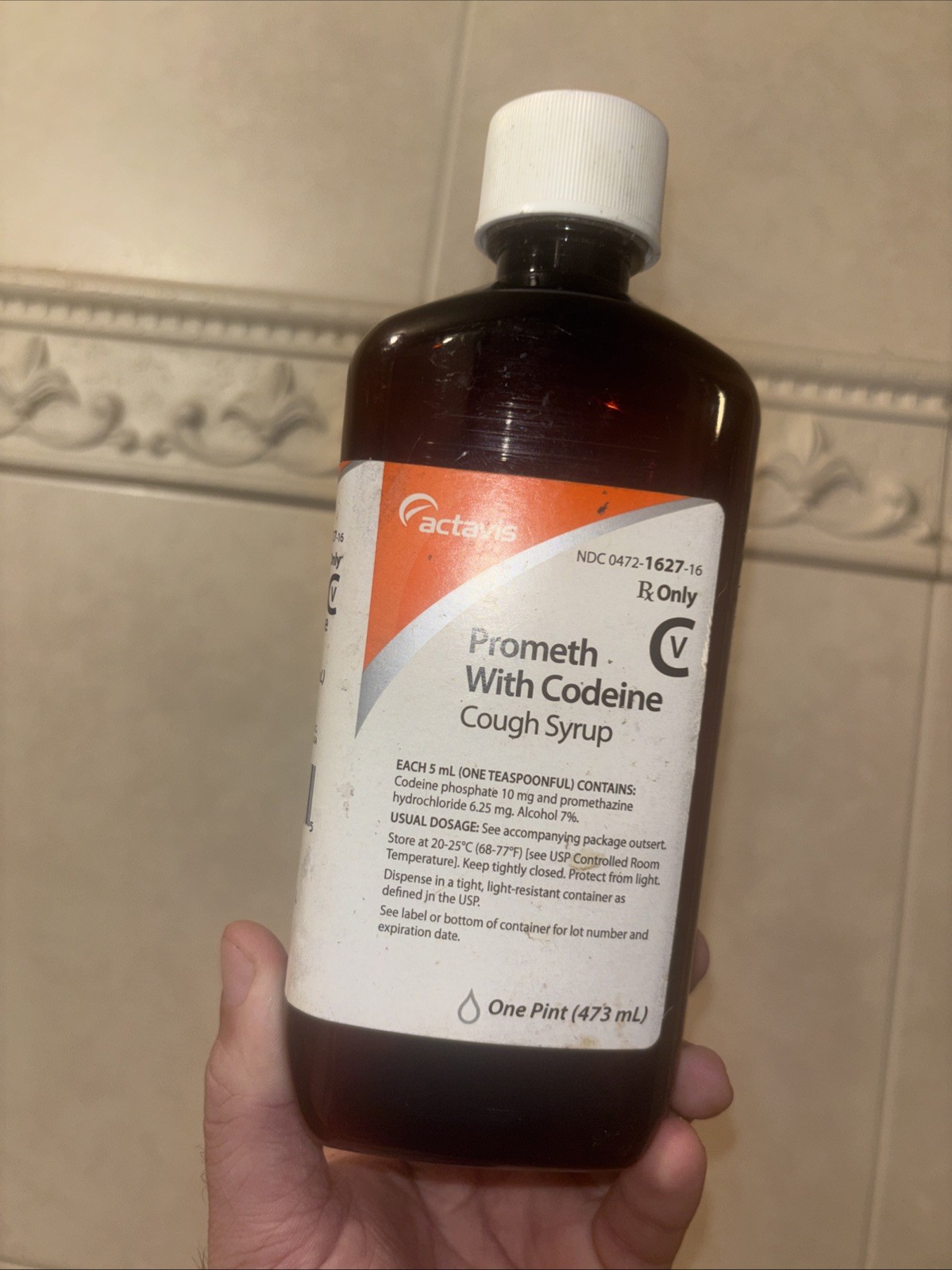100% Authentic Empty Actavis RX Bottle (Ultra Rare) NOT A PROP - NO LONGER MADE