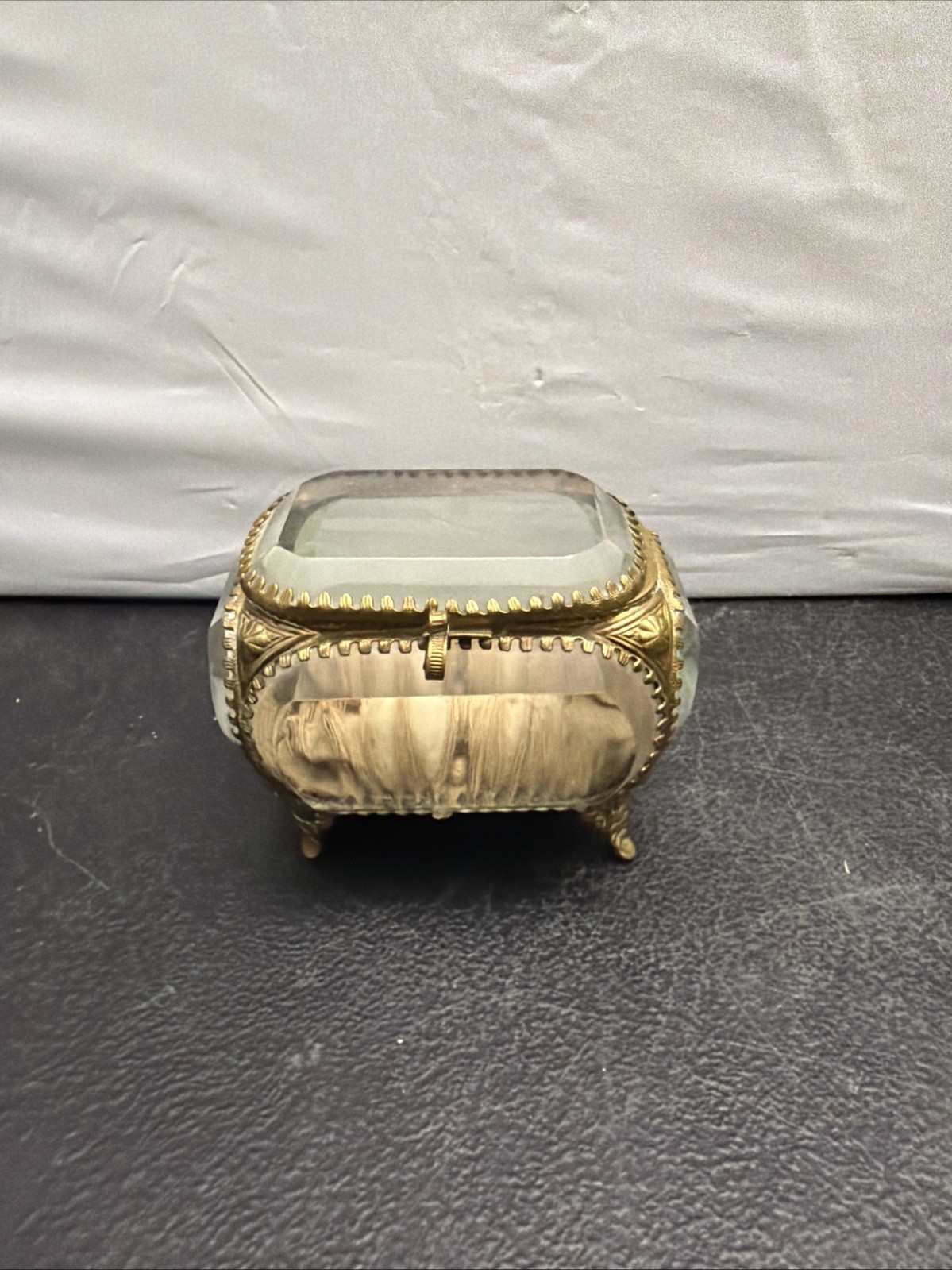 1800's Antique French Jewelry Casket & Trinket Box