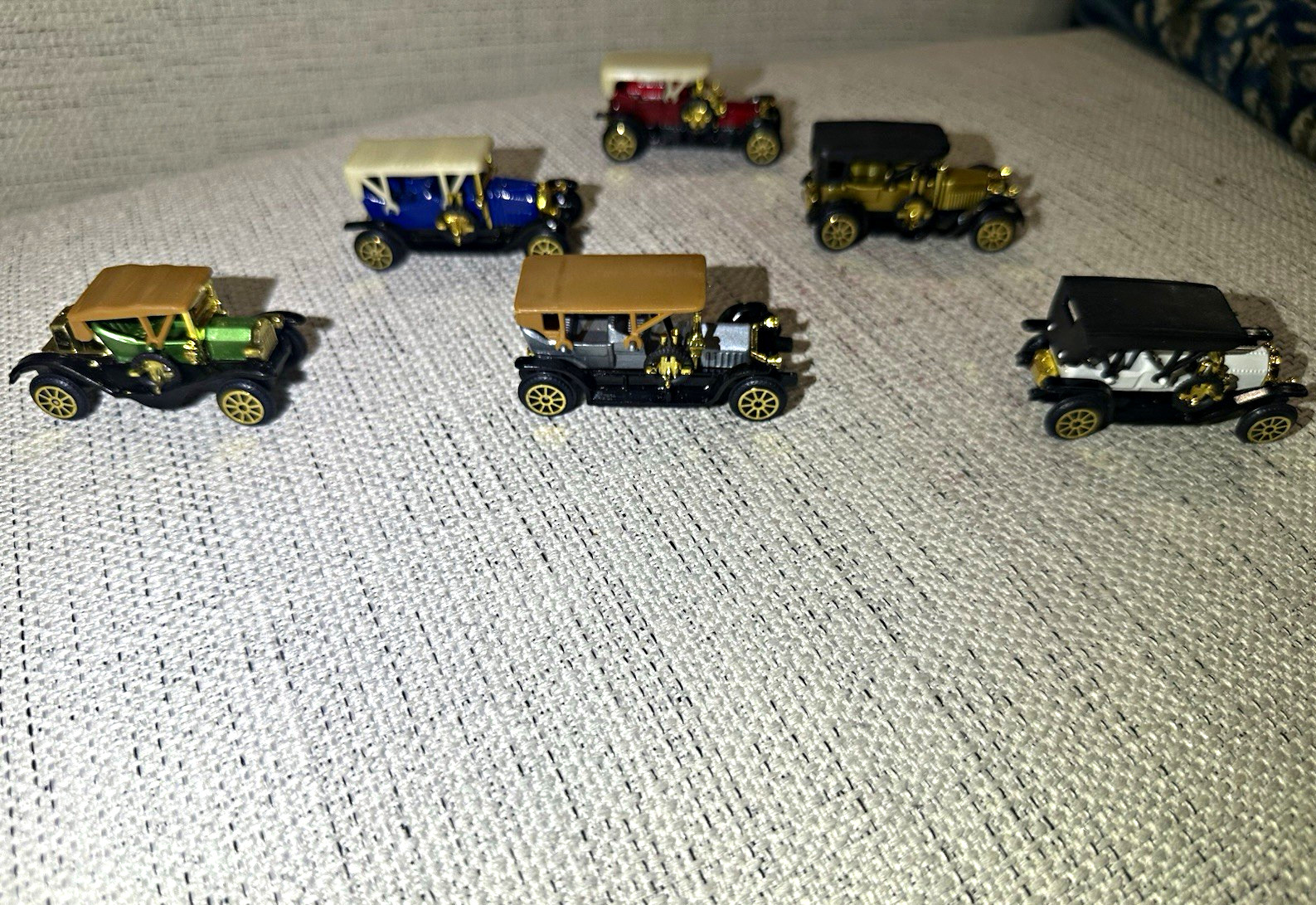 6 Classic Car Miniatures Collector's Set 1:87 Ford Model 8 CV 1901 Diecast