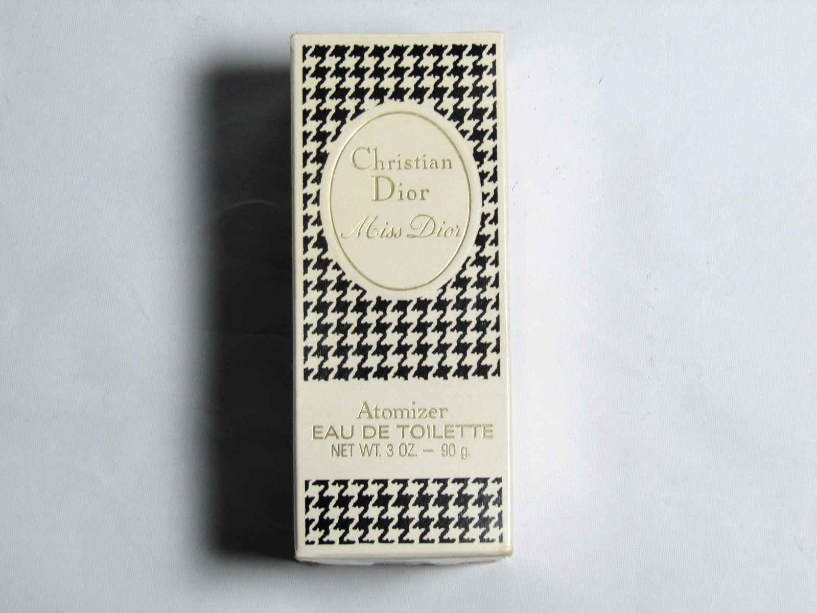Christian Dior Miss Dior Eau De Toilette 3 Ounces  Vintage Perfume SEALED BOX