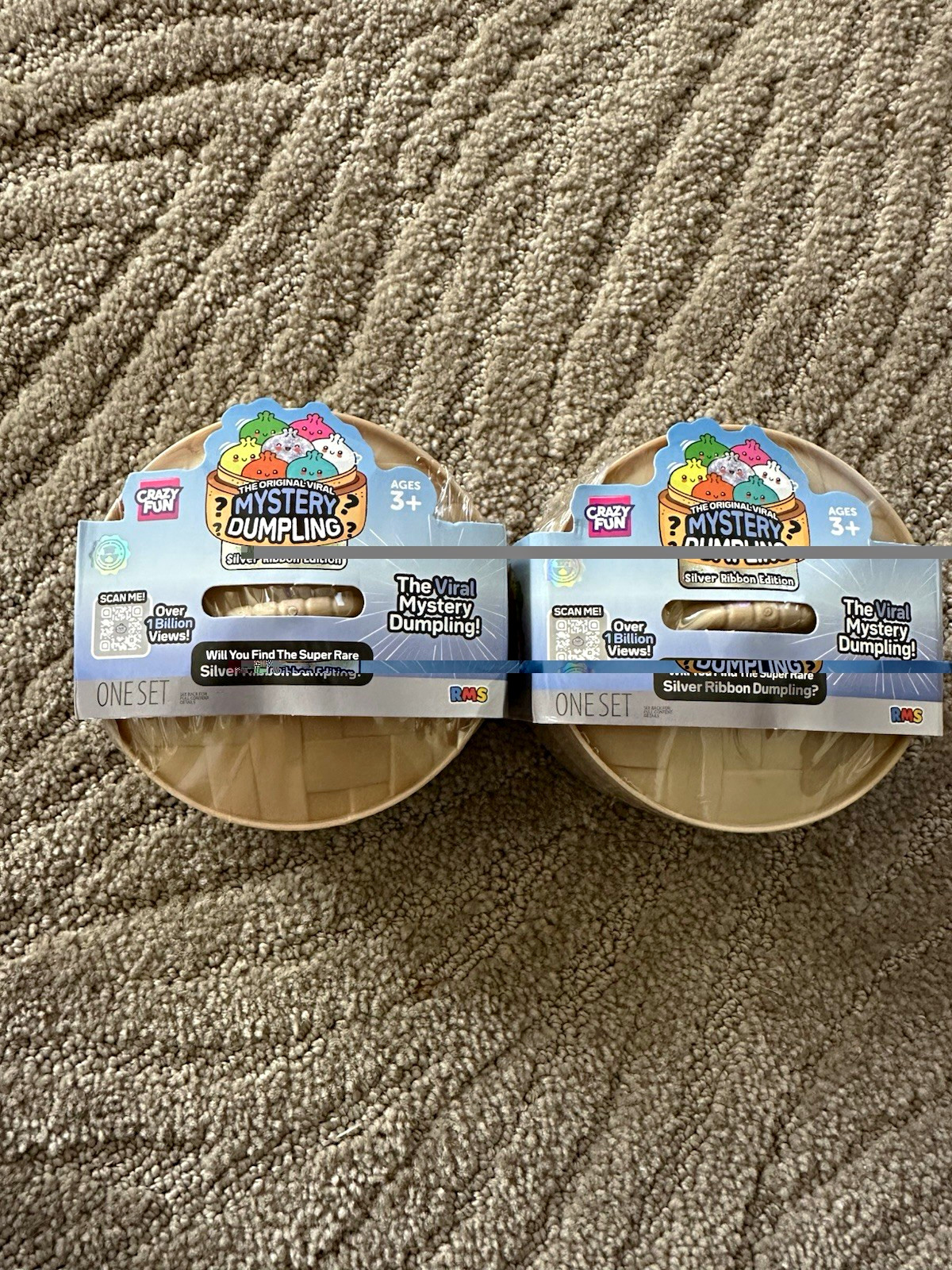 Authentic 🔥Crazy Fun Mystery Dumpling Silver Ribbon Edition🔥RMS🔥 Sealed