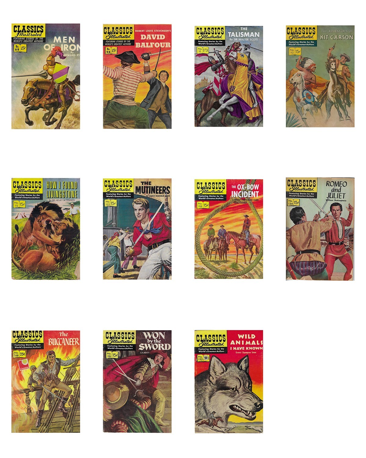 Classics Illustrated U-PICK 1st editions VF - Overstreet $50+ exceptional value