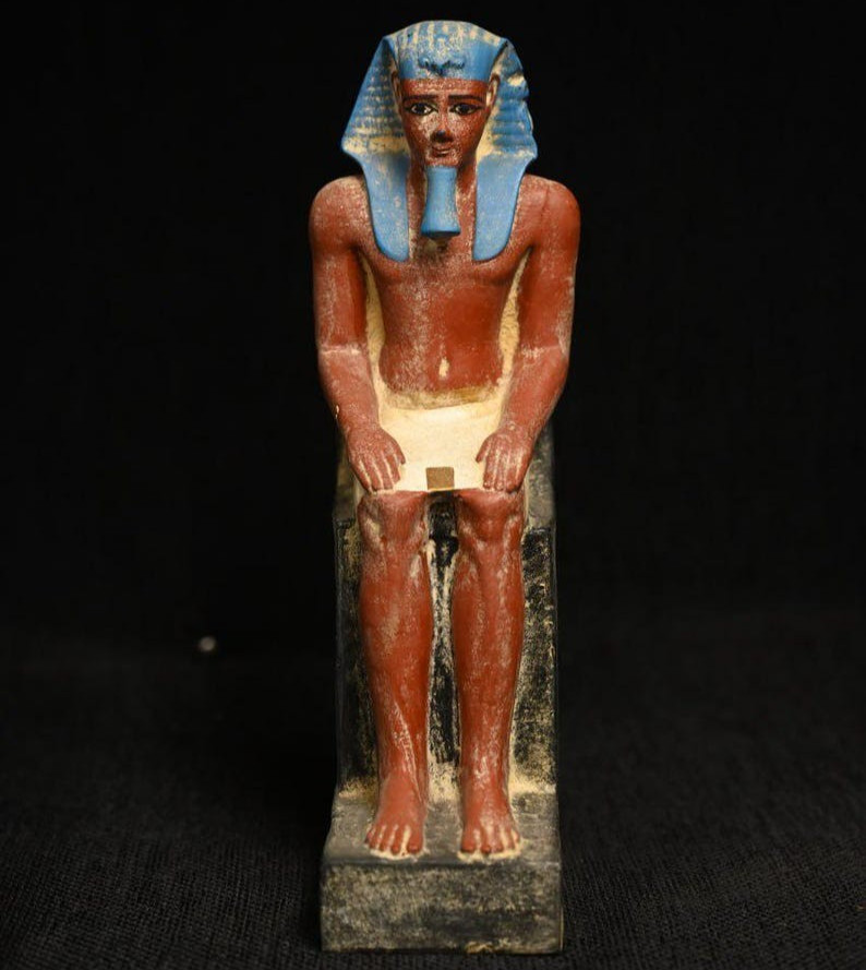 Authentic Ancient Egyptian Antique Rare King Thutmose III Statue Figurine BC