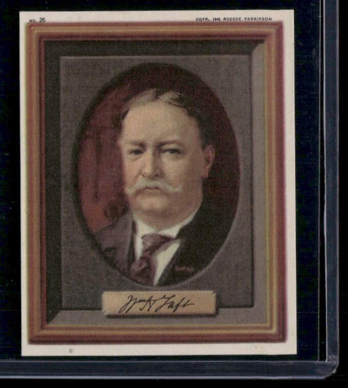 1946 Kellogg’s Presidents of the US William Taft NM-MT or Better