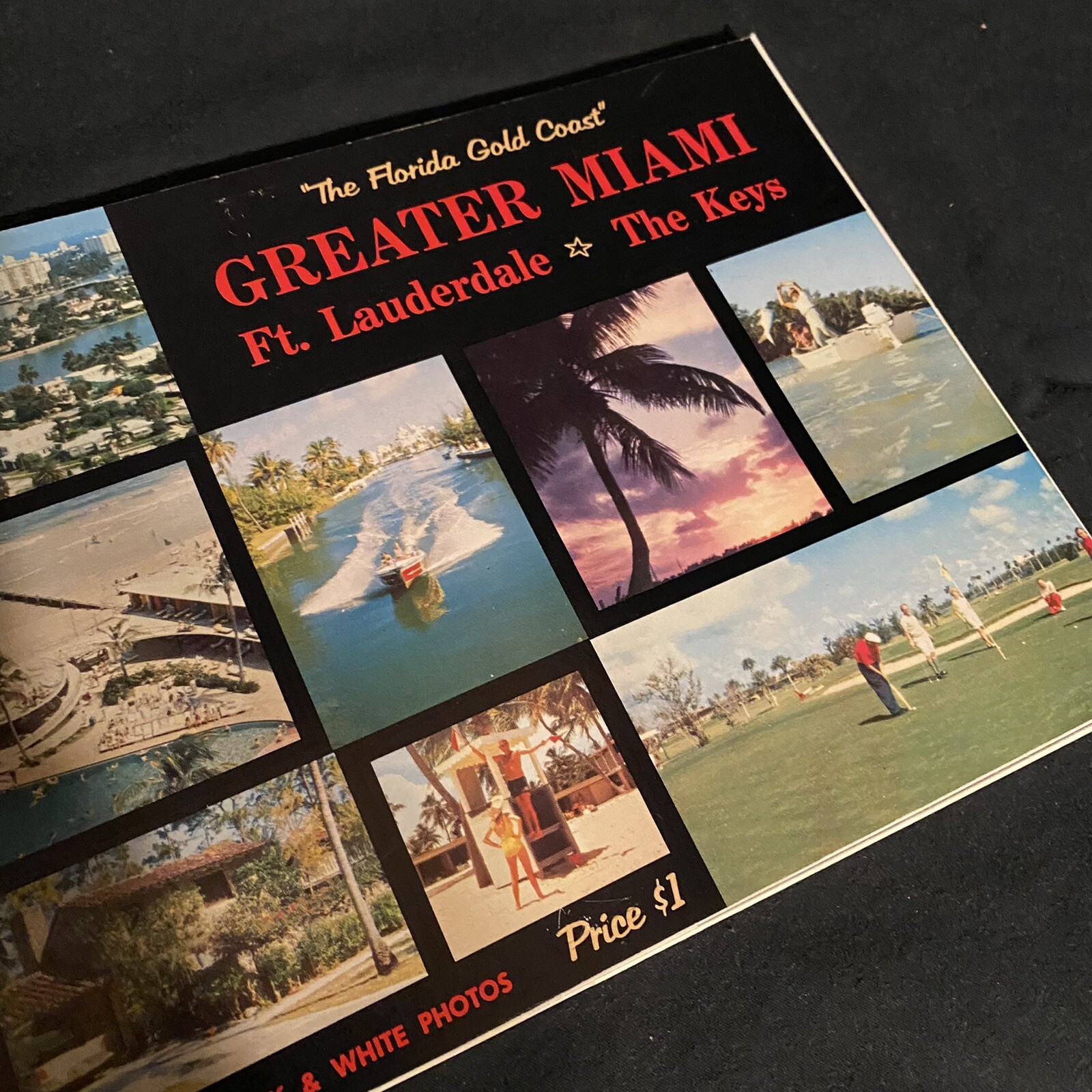Vintage Miami Florida Travel Guide Ft Lauderdale and the Keys Gold Coast Photos
