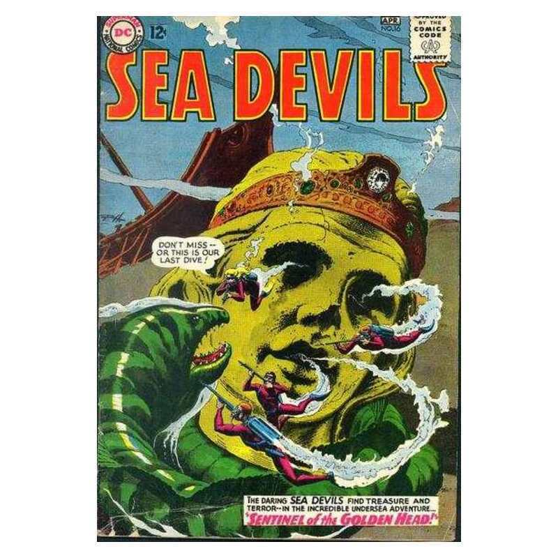 Sea Devils #16 in Very Fine minus condition. DC comics [c,