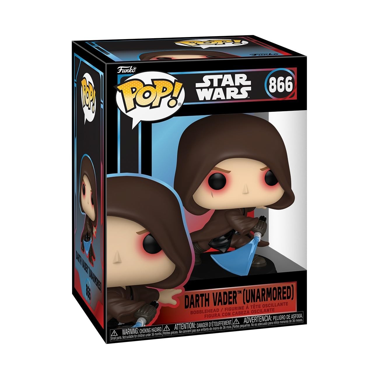 Funko Pop Star Wars: Darth Vader (Unarmored) Vinyl Figure