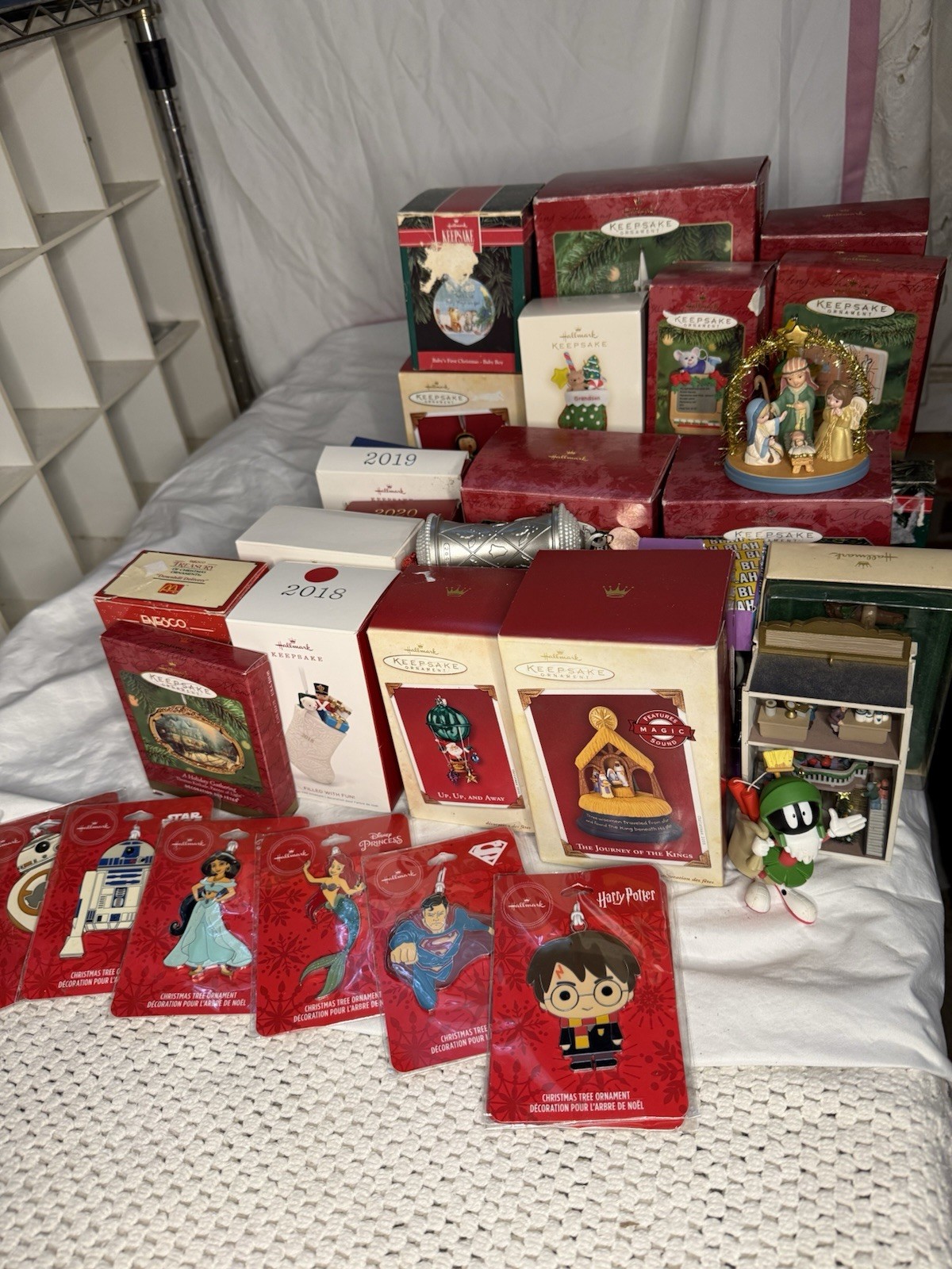 Hallmark Keepsake Christmas Ornaments Vintage Huge Lot w/ Boxes