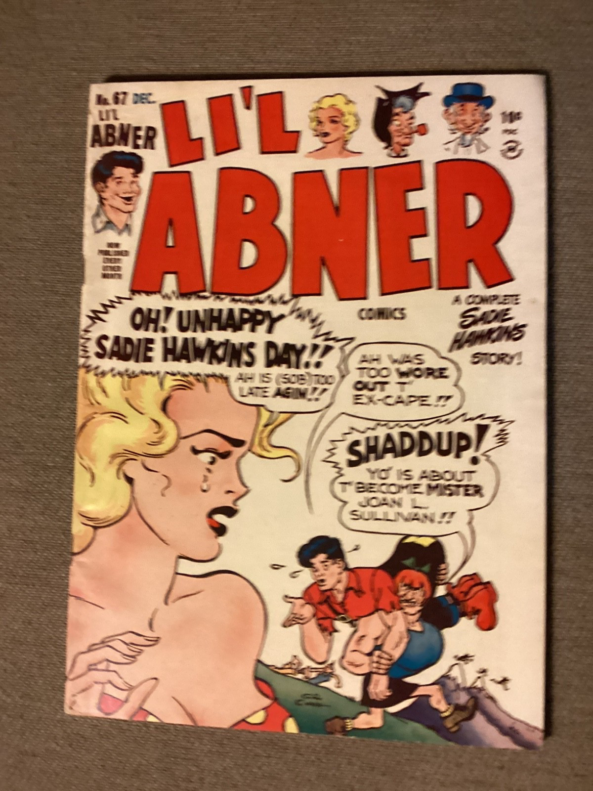 Li'l Abner 67 A Complete Sadie Hawkins Day Story 1948 Fine+