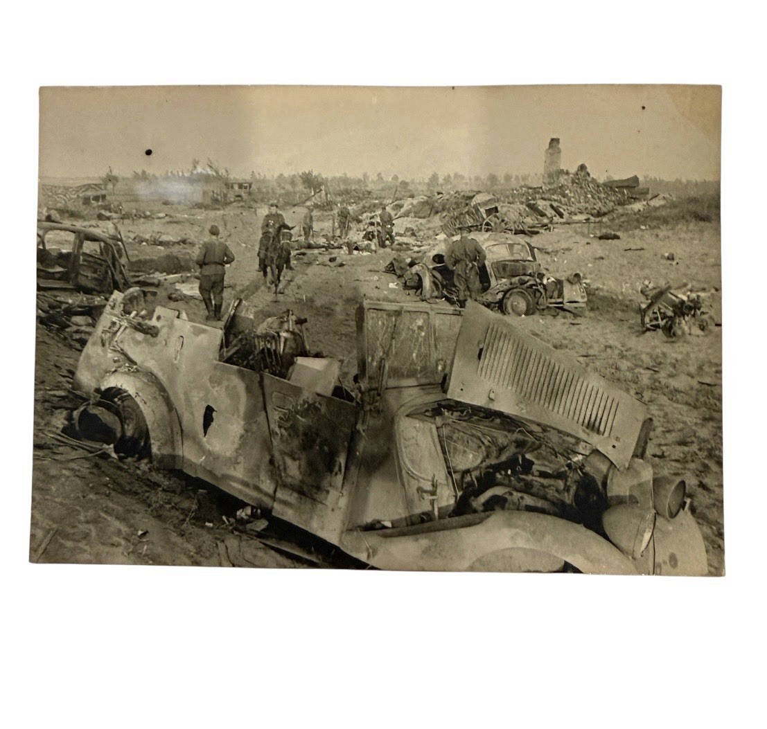 1939 - 1945 WWII Armored Horch 901 Kfz 15 Car Wehrmacht Vintage Archive Photo