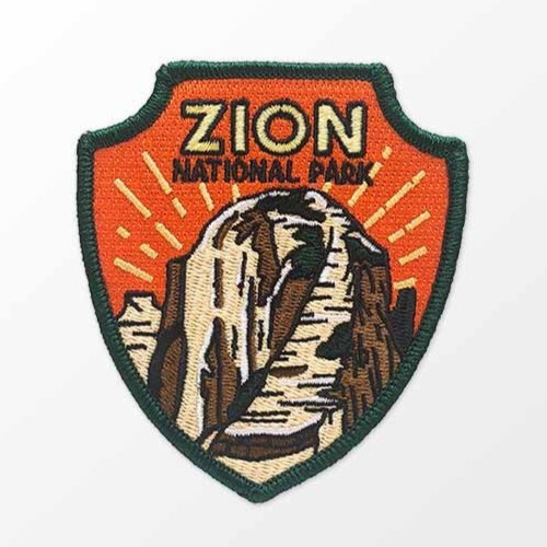 Zion National Park  Patch Iron-On Applique Souvenir Gift