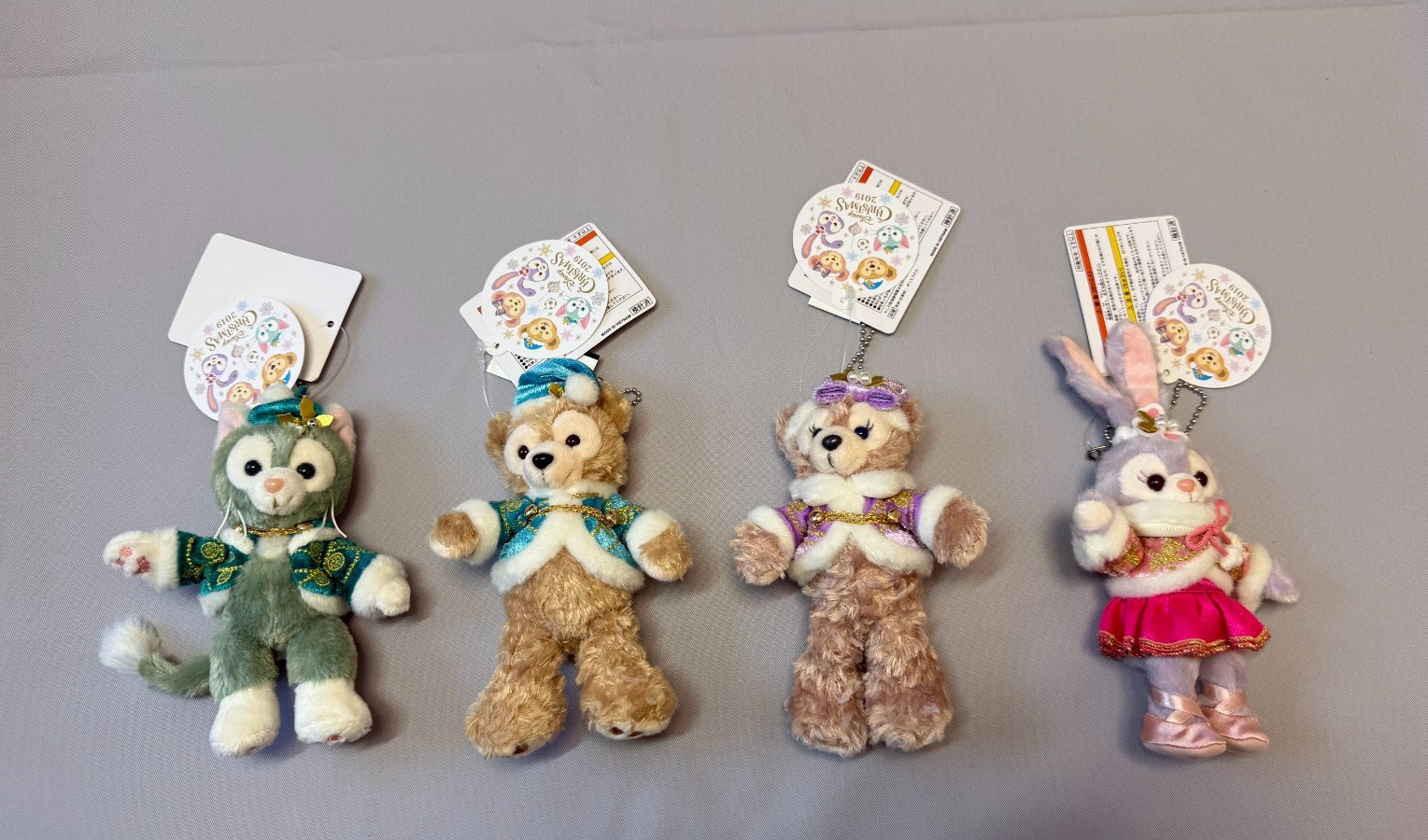 Tokyo DisneySea Set of 4 Duffy • ShellieMay • Gelatoni • StellaLou