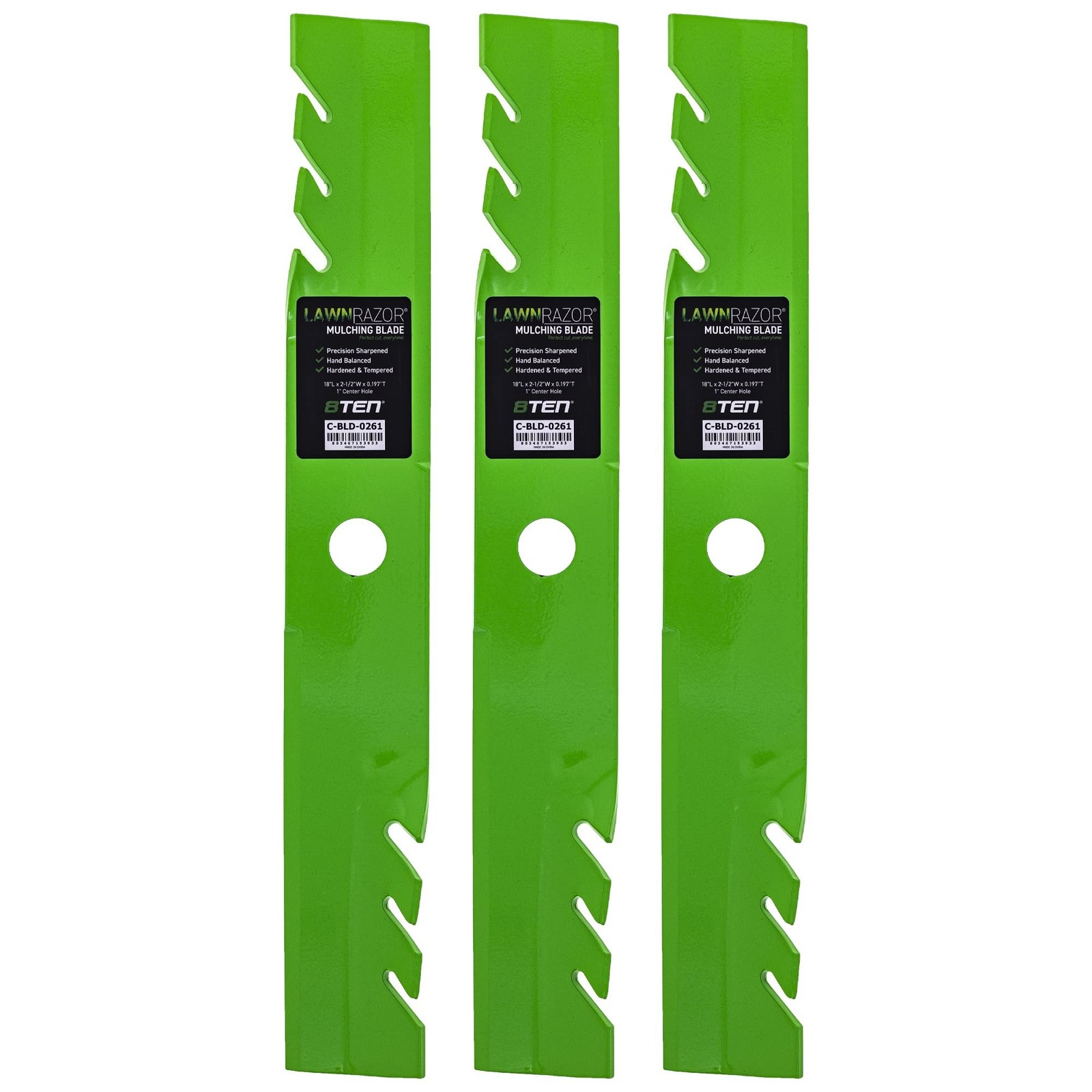 8TEN LawnRAZOR Blade for Exmark Lazer Z E-Series Turf Tracer 52 Inch Deck 103...