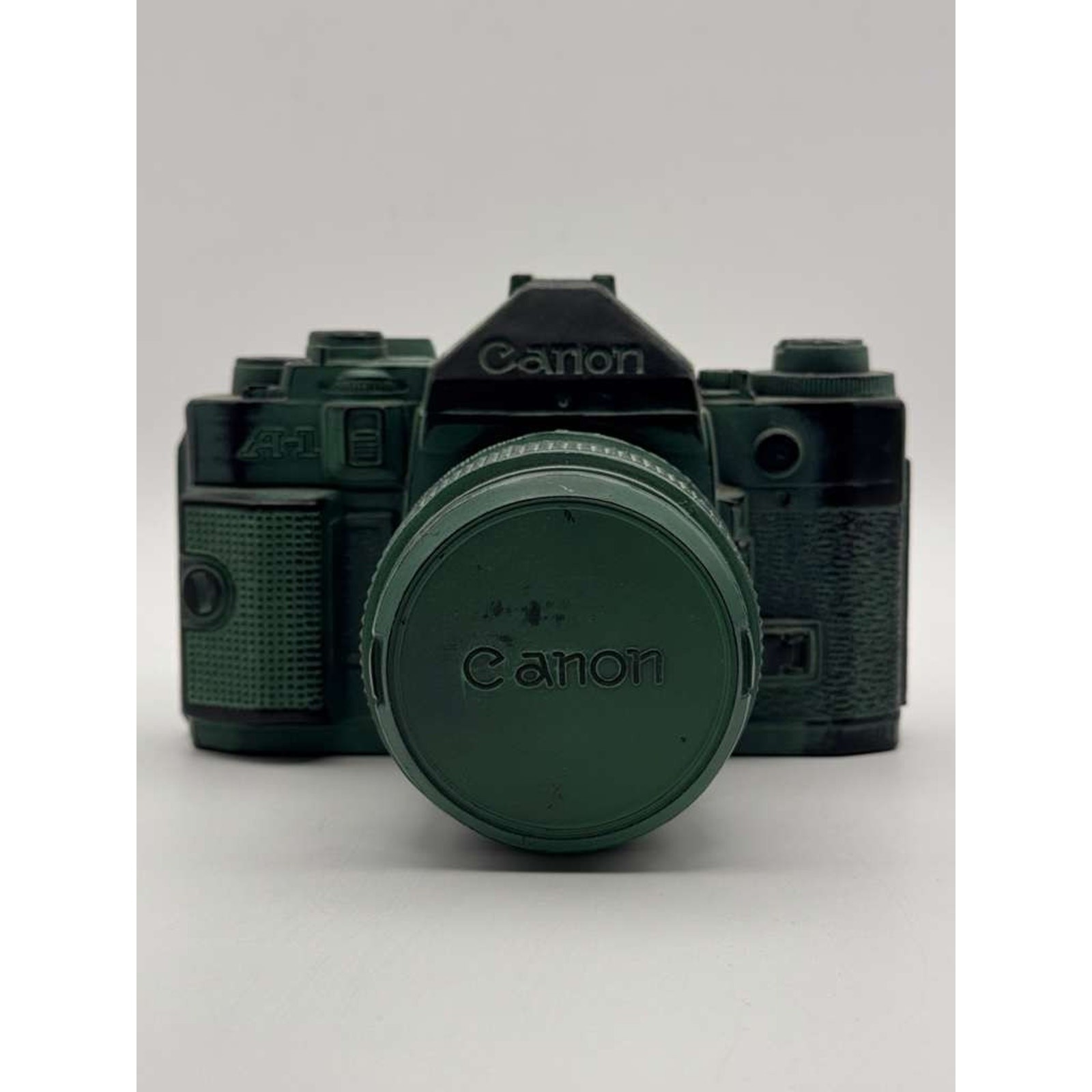 Rare Vintage Canon A-1 Copper Camera Coin Bank Japanese Promo Piggy Bank A1 SLR