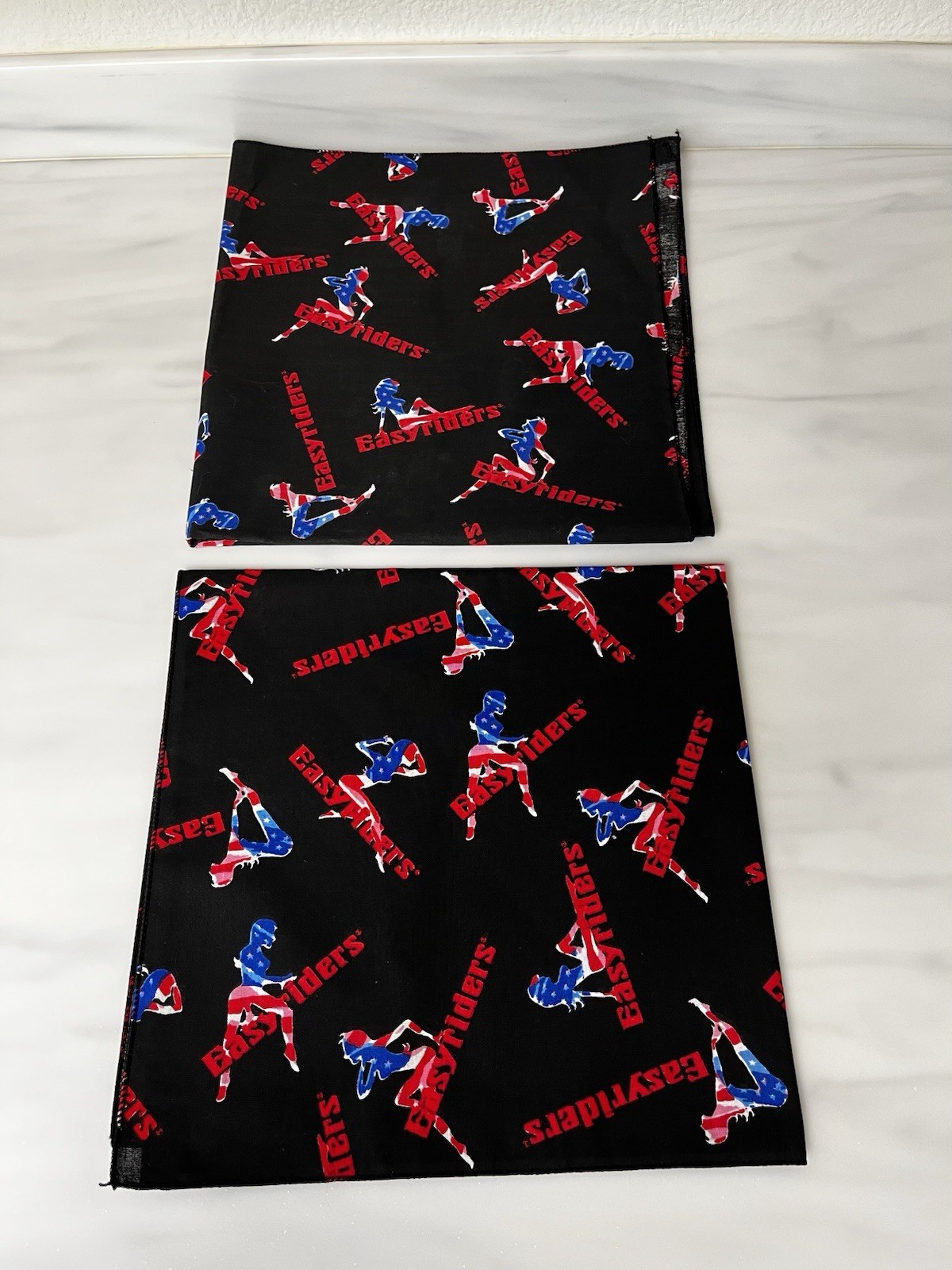 Easyriders Bandana Motorcycle Gear 2 Bandanas Included