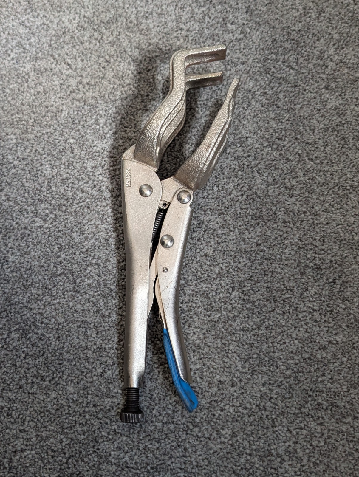 Gedore No. 138 X Welding Grip Pliers - German Locking Clamp Sheet Metal Tool