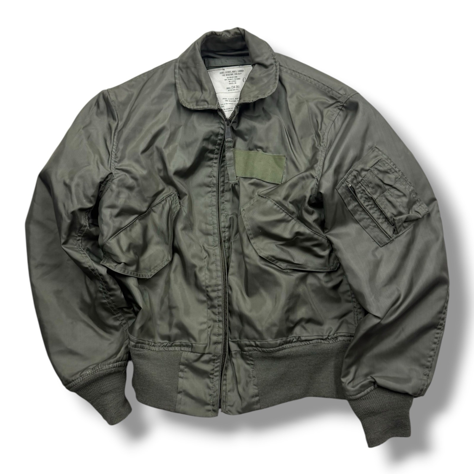 Vintage Cwu 36 Lightweight Flyers Jacket Size Small Polyamide 