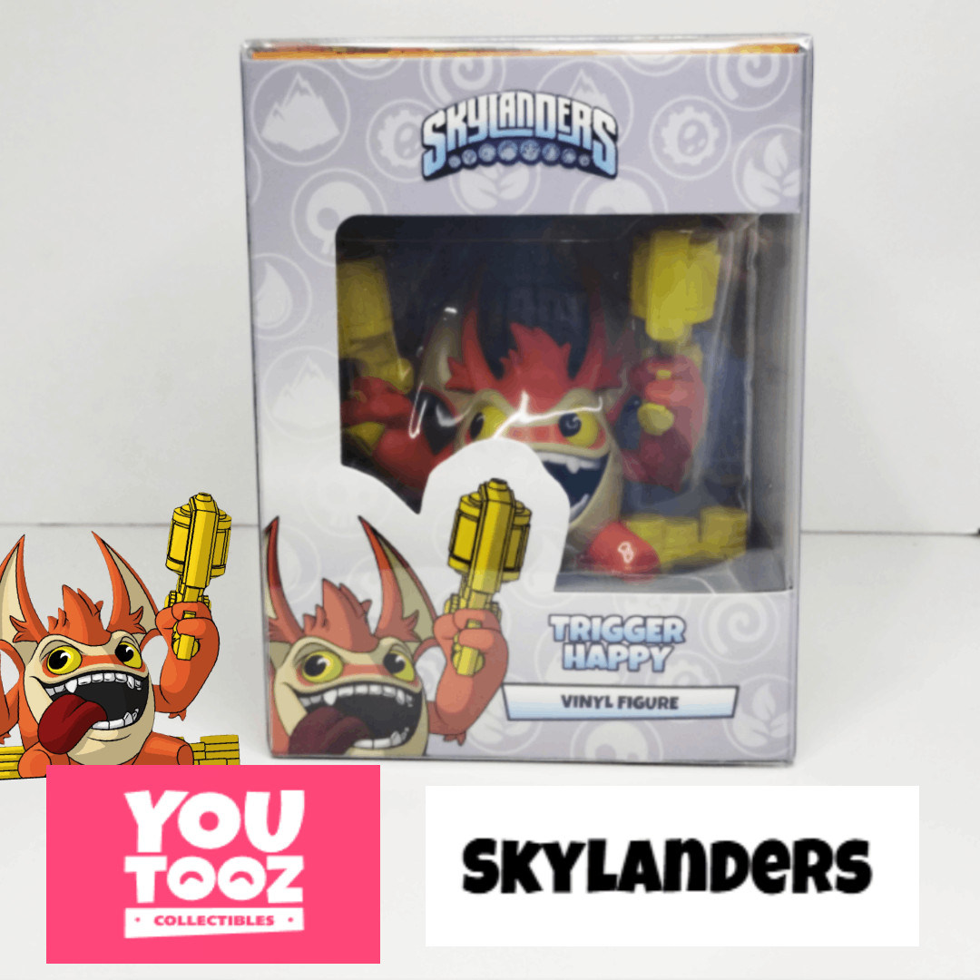 NEW YOUTOOZ Skylanders Collection TRIGGER HAPPY Vinyl Figure #0 IN HAND🔥