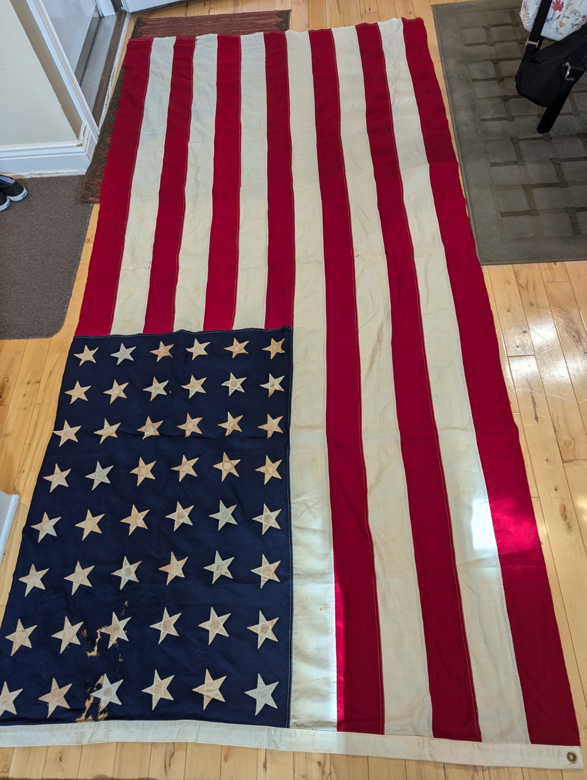 Vintage 48 Star American Flag 4 1/2\