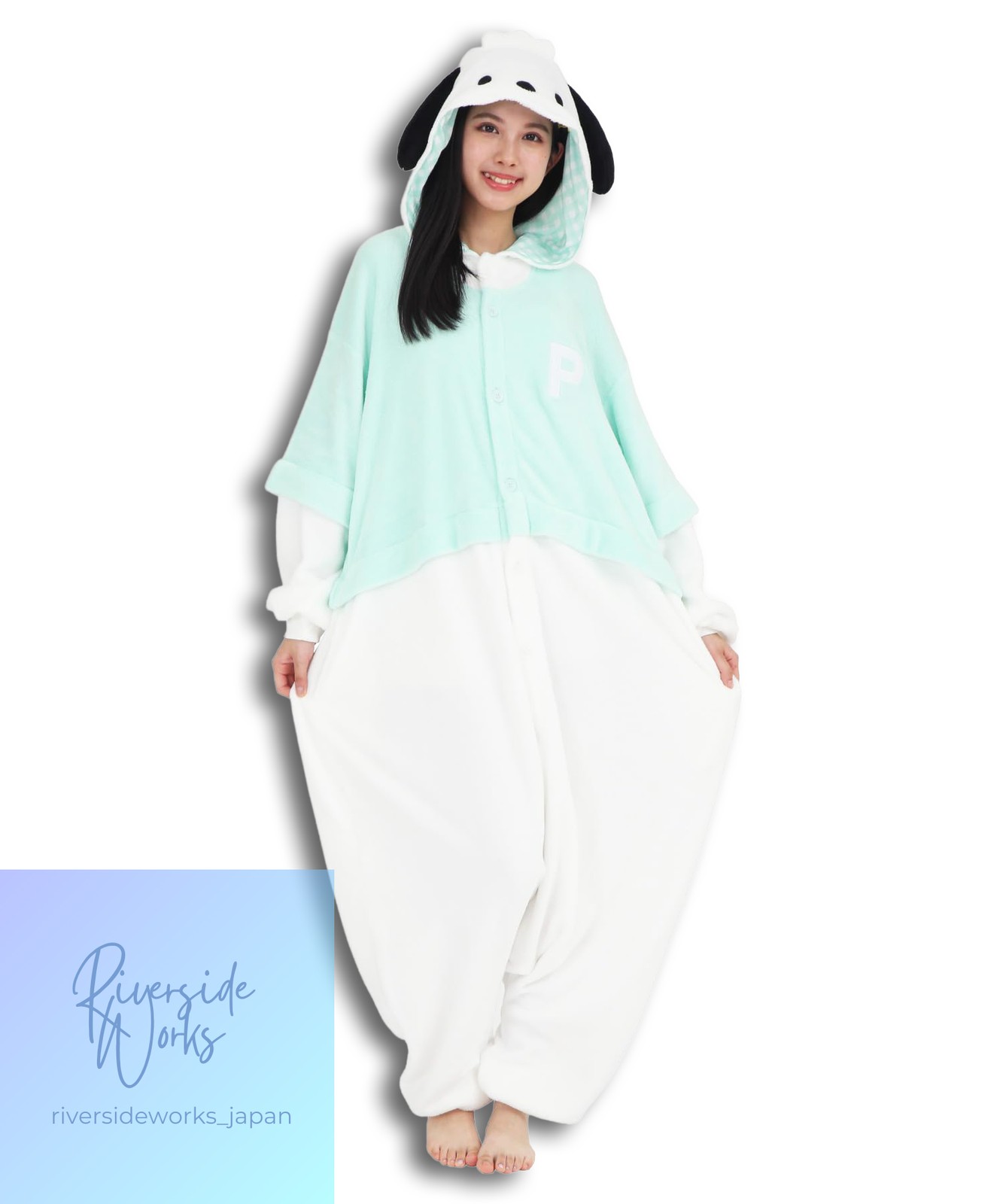 SAZAC Character San Gomaier Costume Free Size Sanrio Pochacco