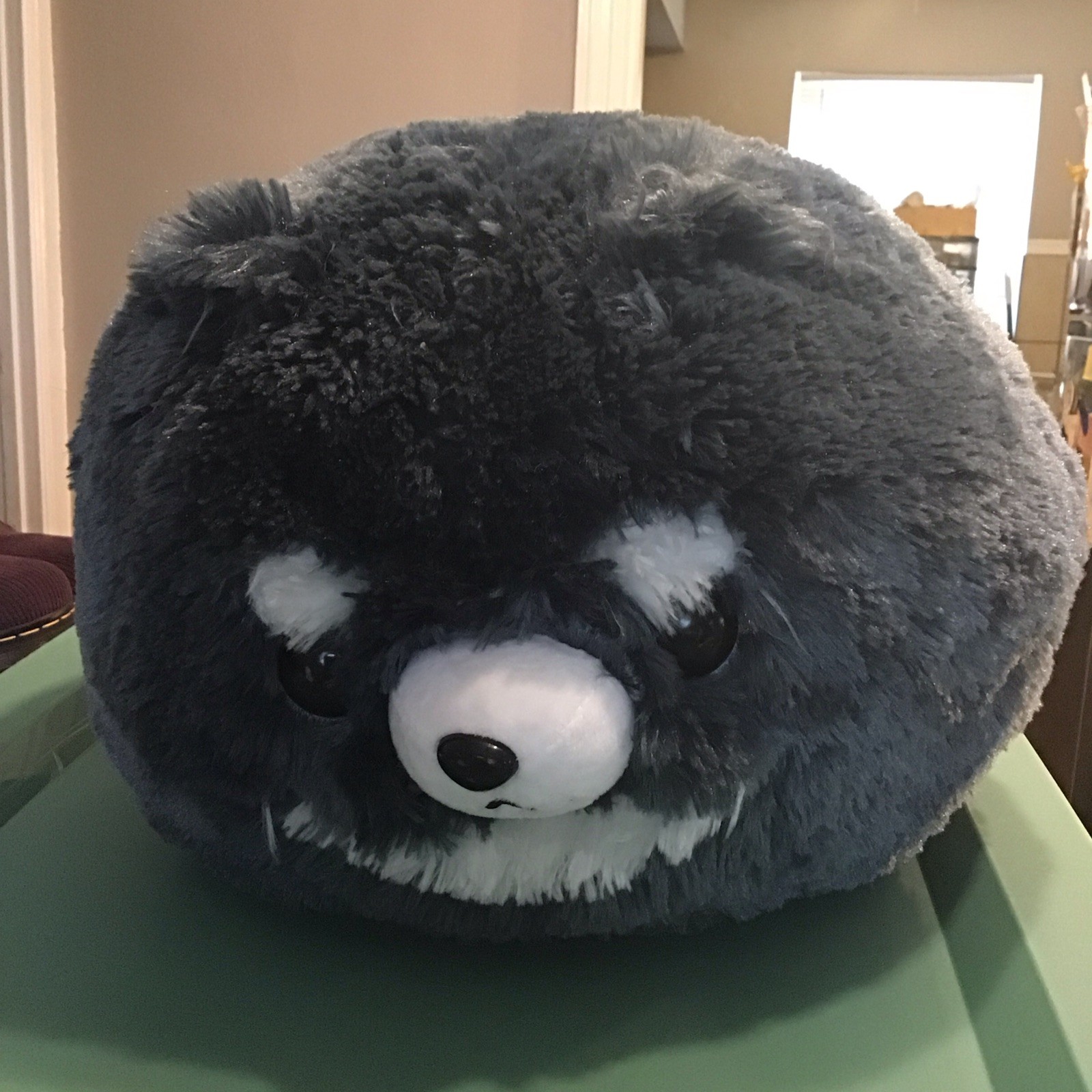 Amuse Fuwa-Mofu Pometan Dog Plush Stuffed Animal Toy Length 13”