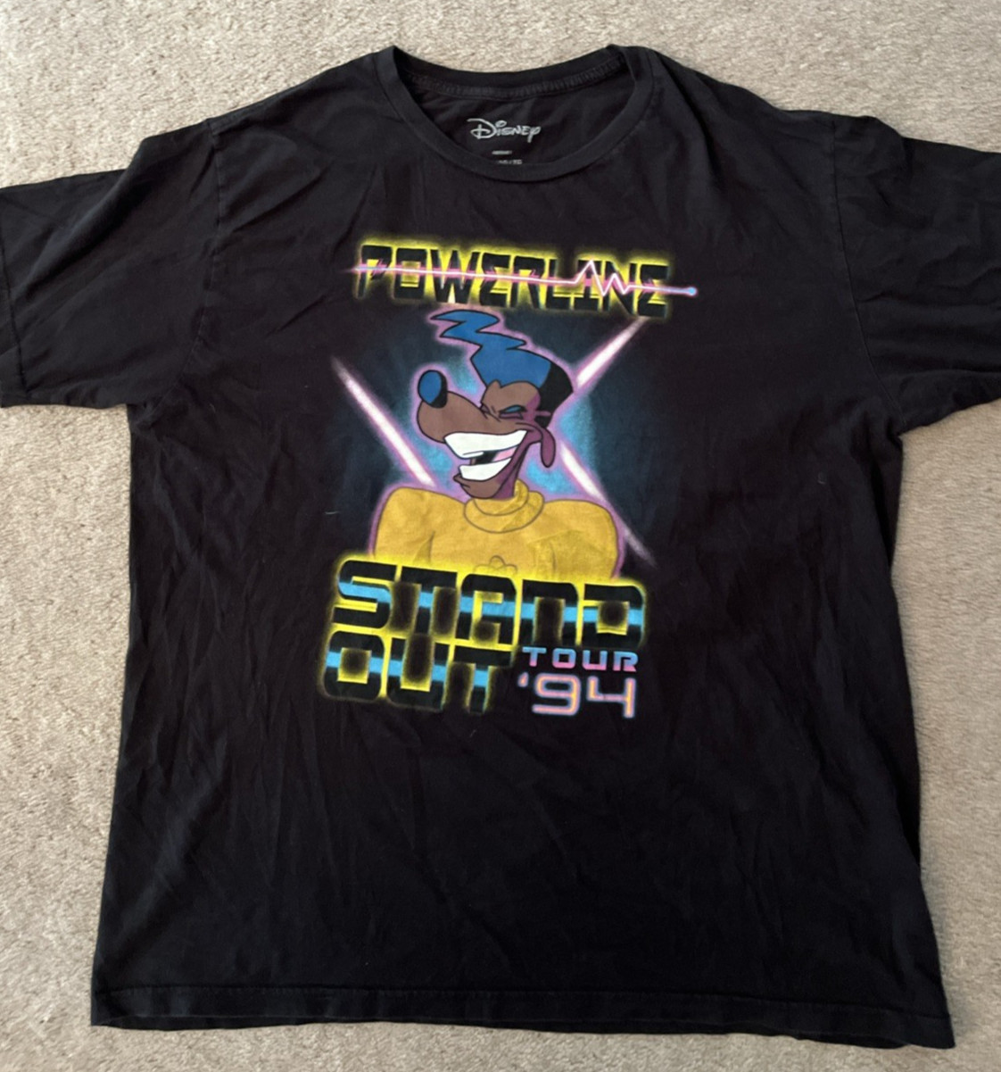 Disney Powerline Stand Out Tour ‘94 Size XL T-Shirt