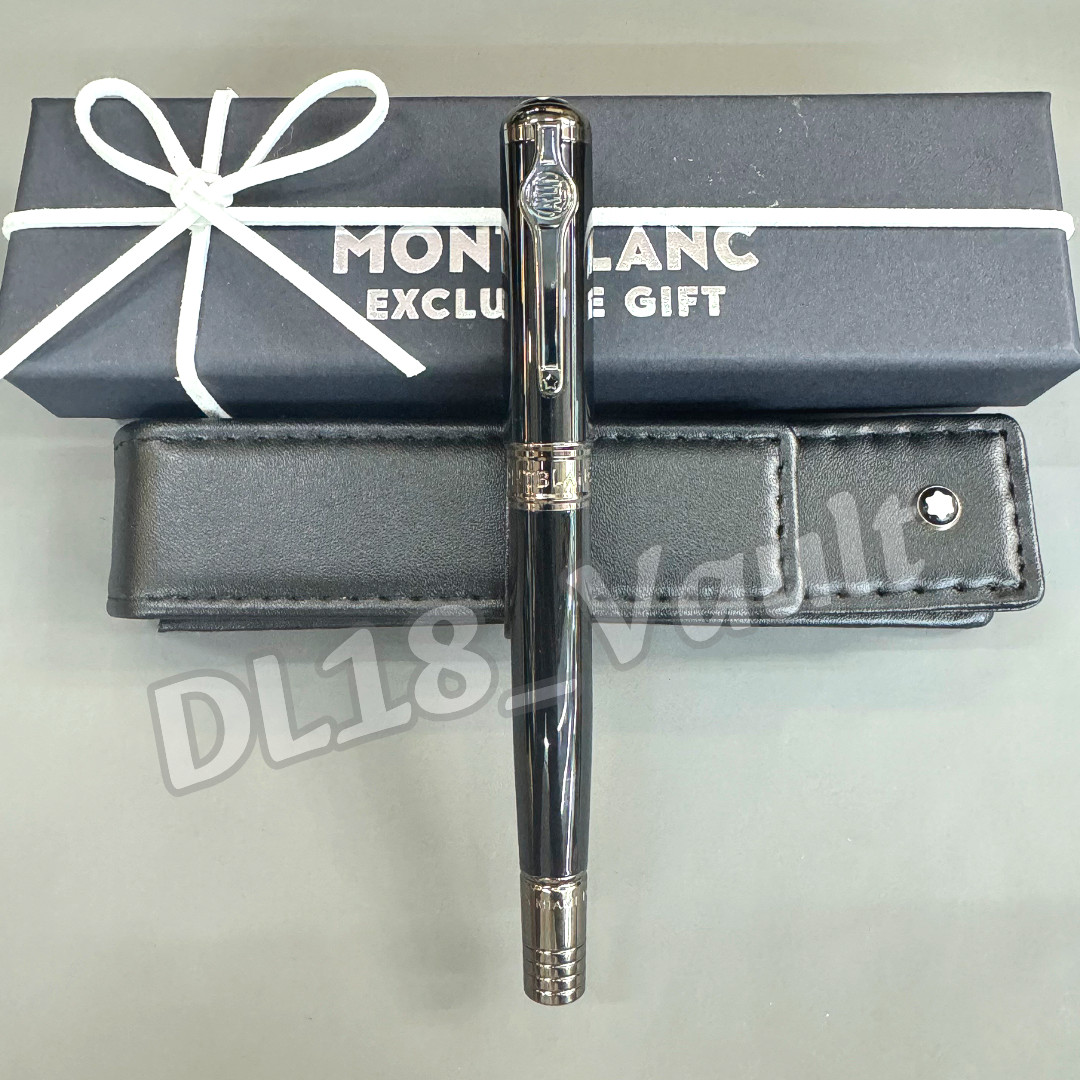 MONTBLANC Great Characters Muhammad Ali Black Rollerball Pen Luxury Collectible
