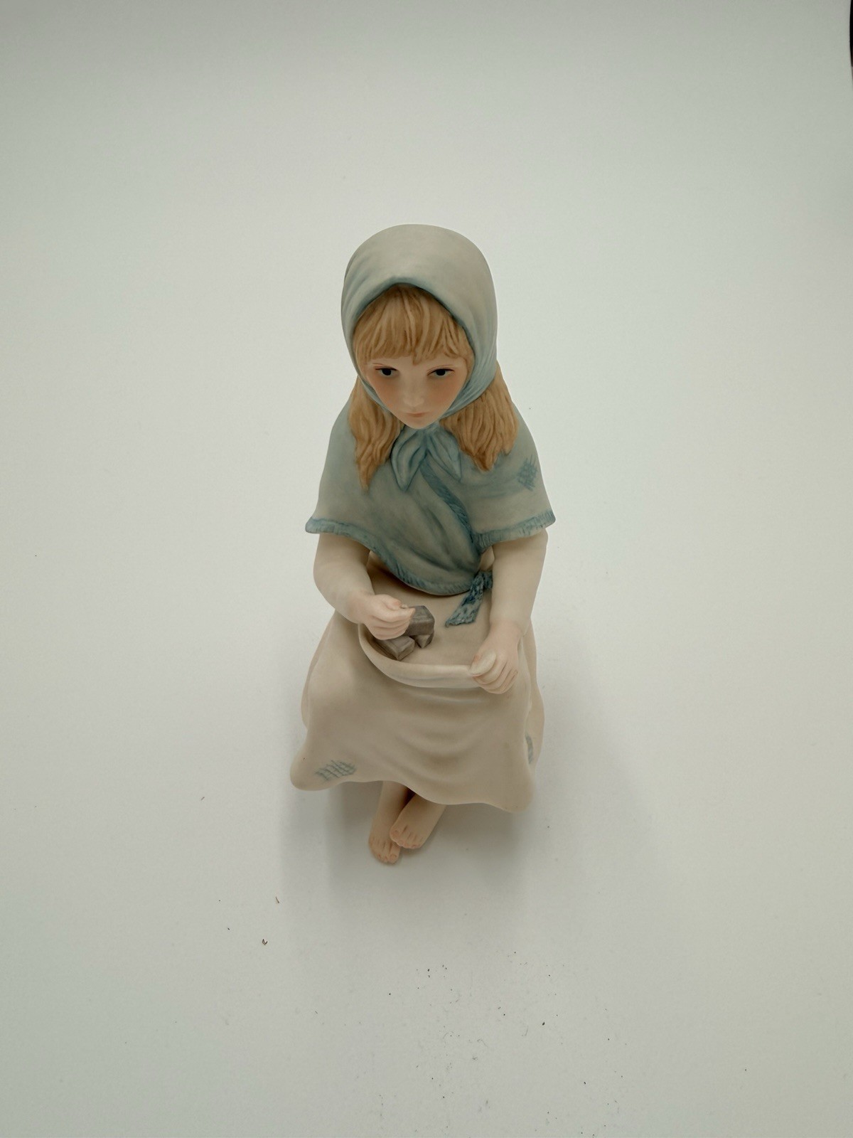 Vintage Cybis Porcelain Figurine The Match Girl 1983 Matte USA Fine Art