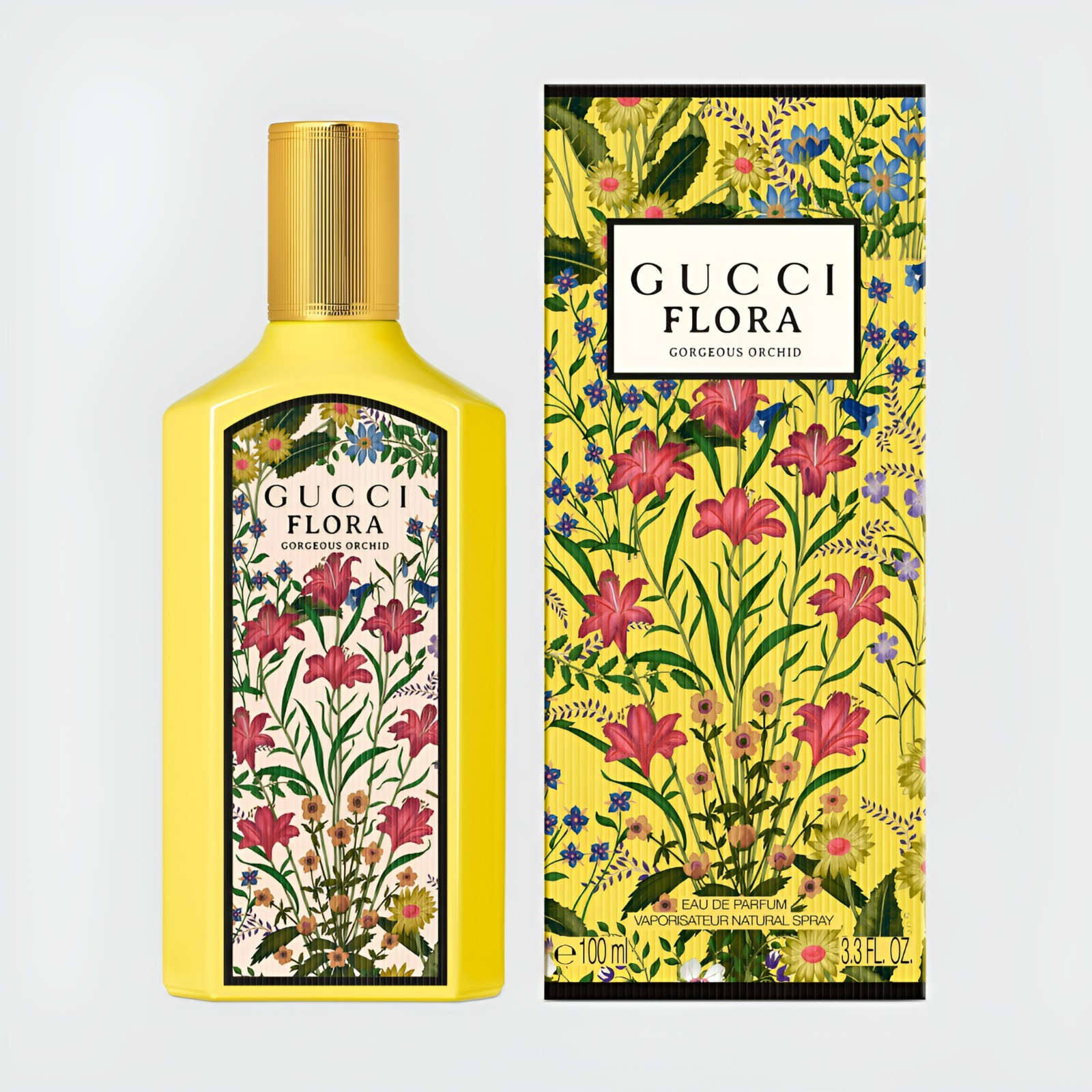 New Flora Gorgeous Orchid Eau de Parfum 3.3 oz /100 ml Incense Spray for Wome