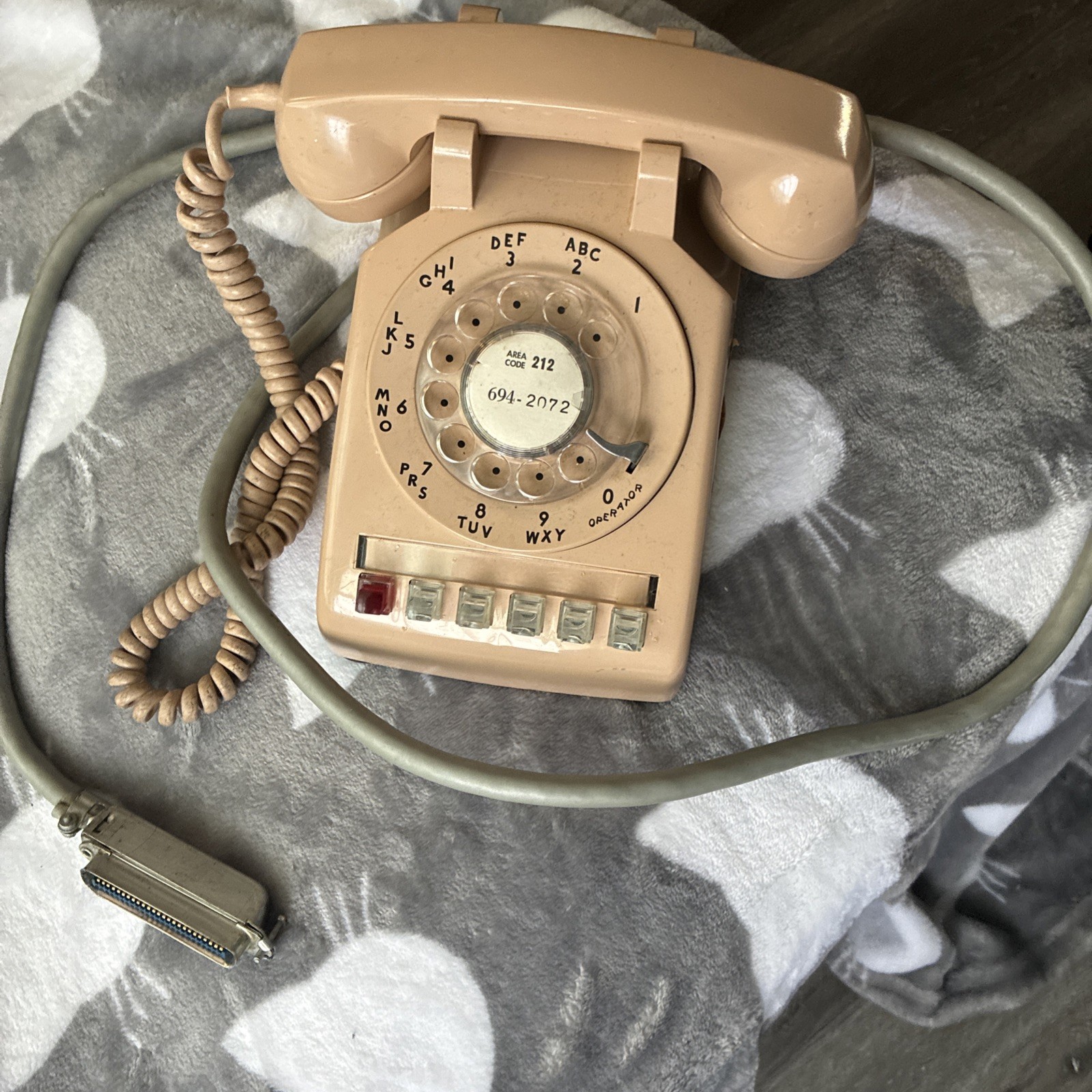 Vintage 565HK Bell Western Electric - beige  hardwired version
