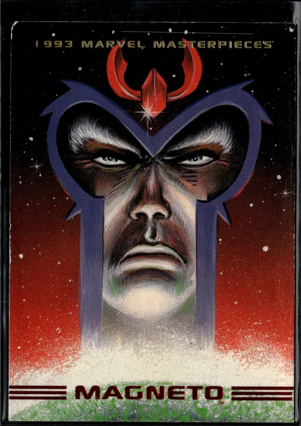 1993 SkyBox Marvel Masterpieces #39 Magneto