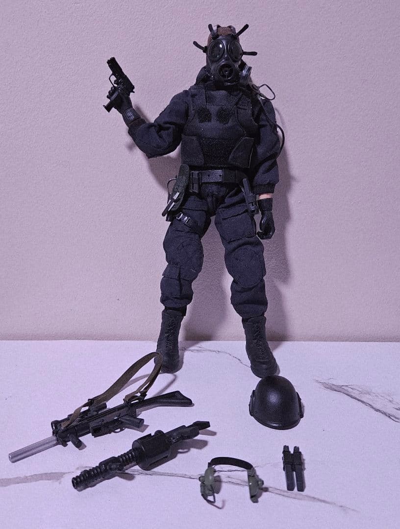 Elite Force SAS Special Air Service Clark 1/6 Figure Collectible 15+ Used
